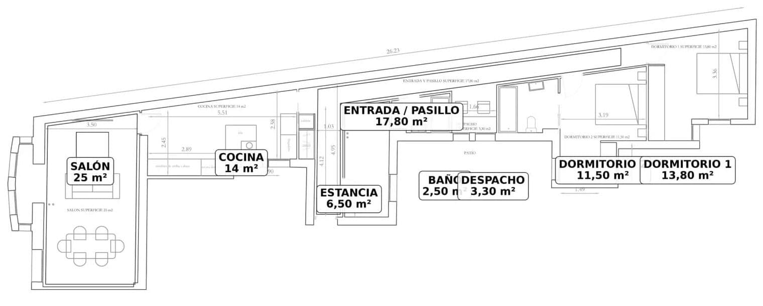 Property floor plan