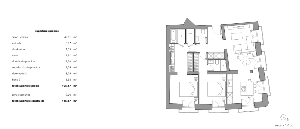 Plano de la propiedad