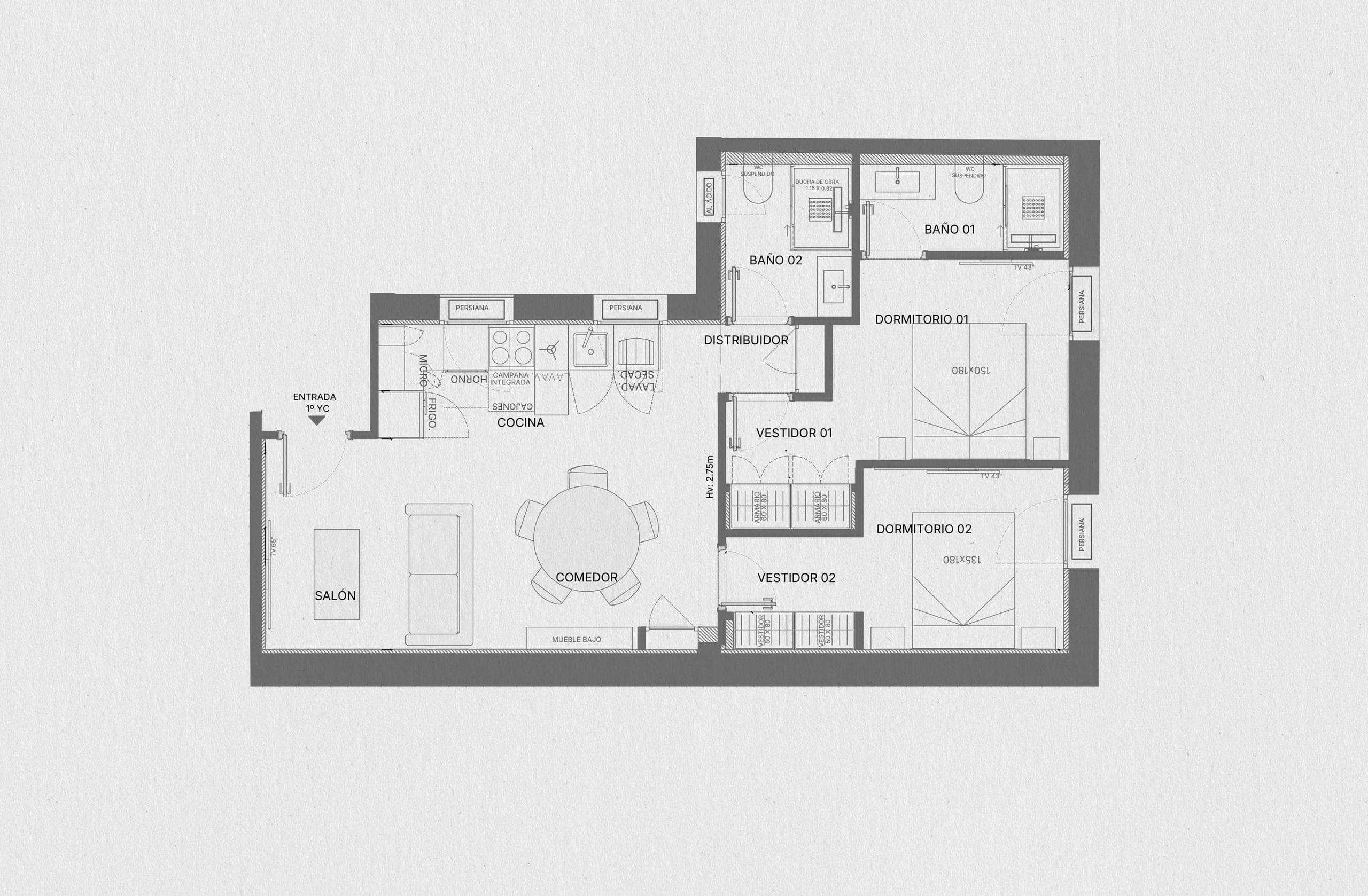 Plano de la propiedad