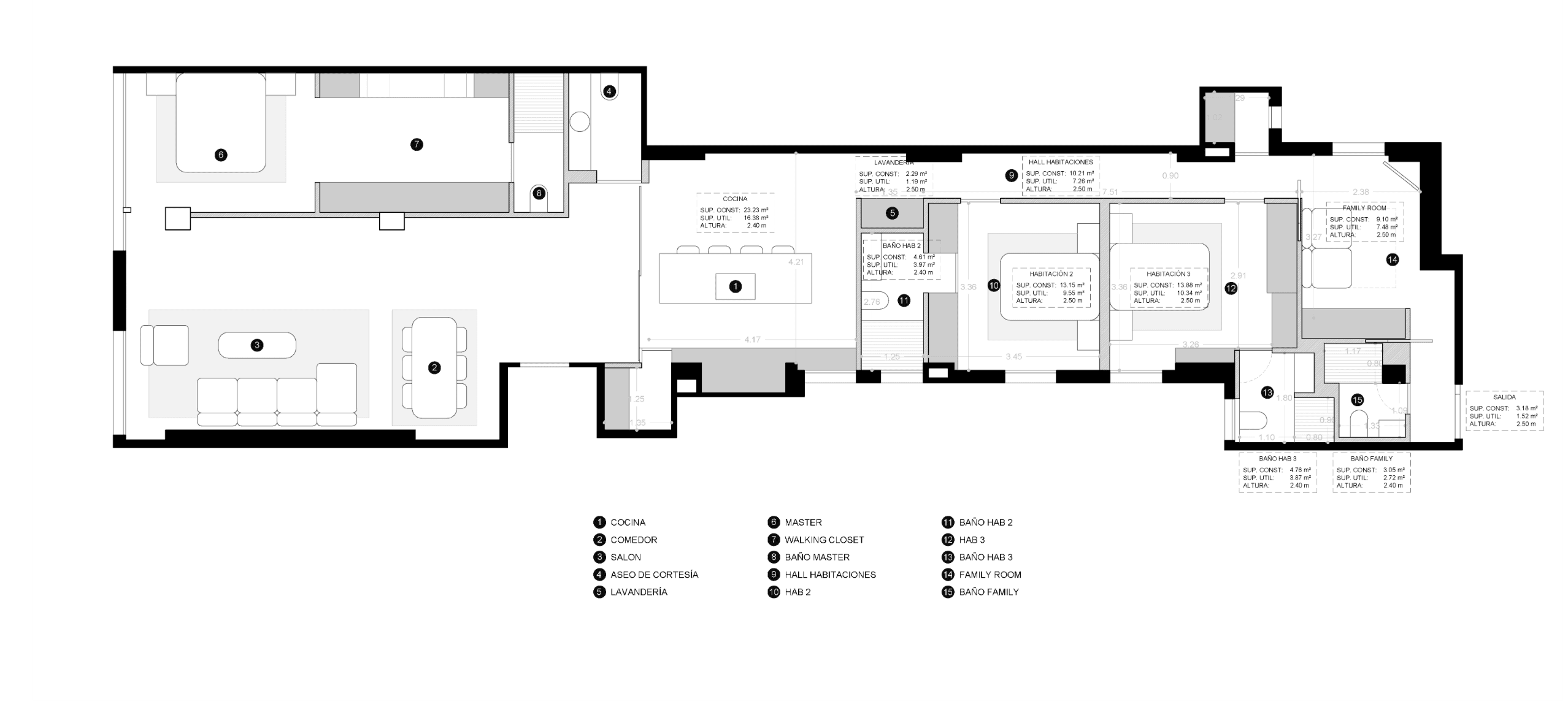 Plano de la propiedad
