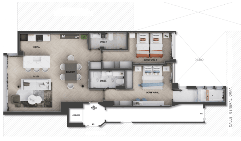 Property floor plan