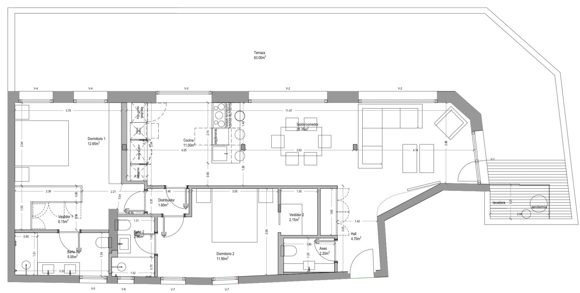 Plano de la propiedad