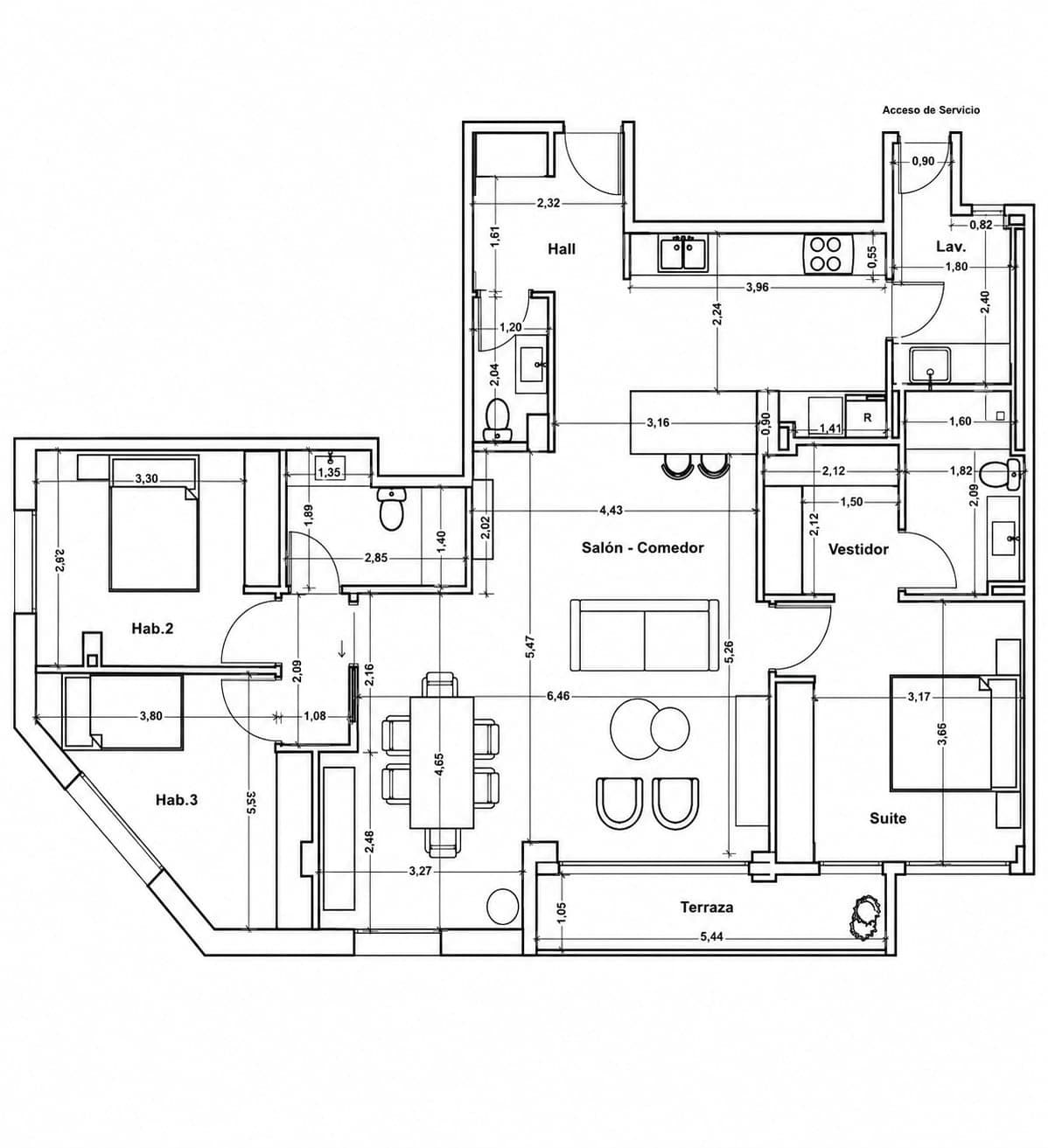 Property floor plan