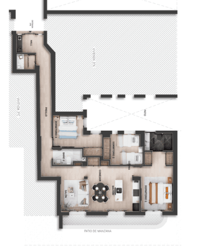 Plano de la propiedad