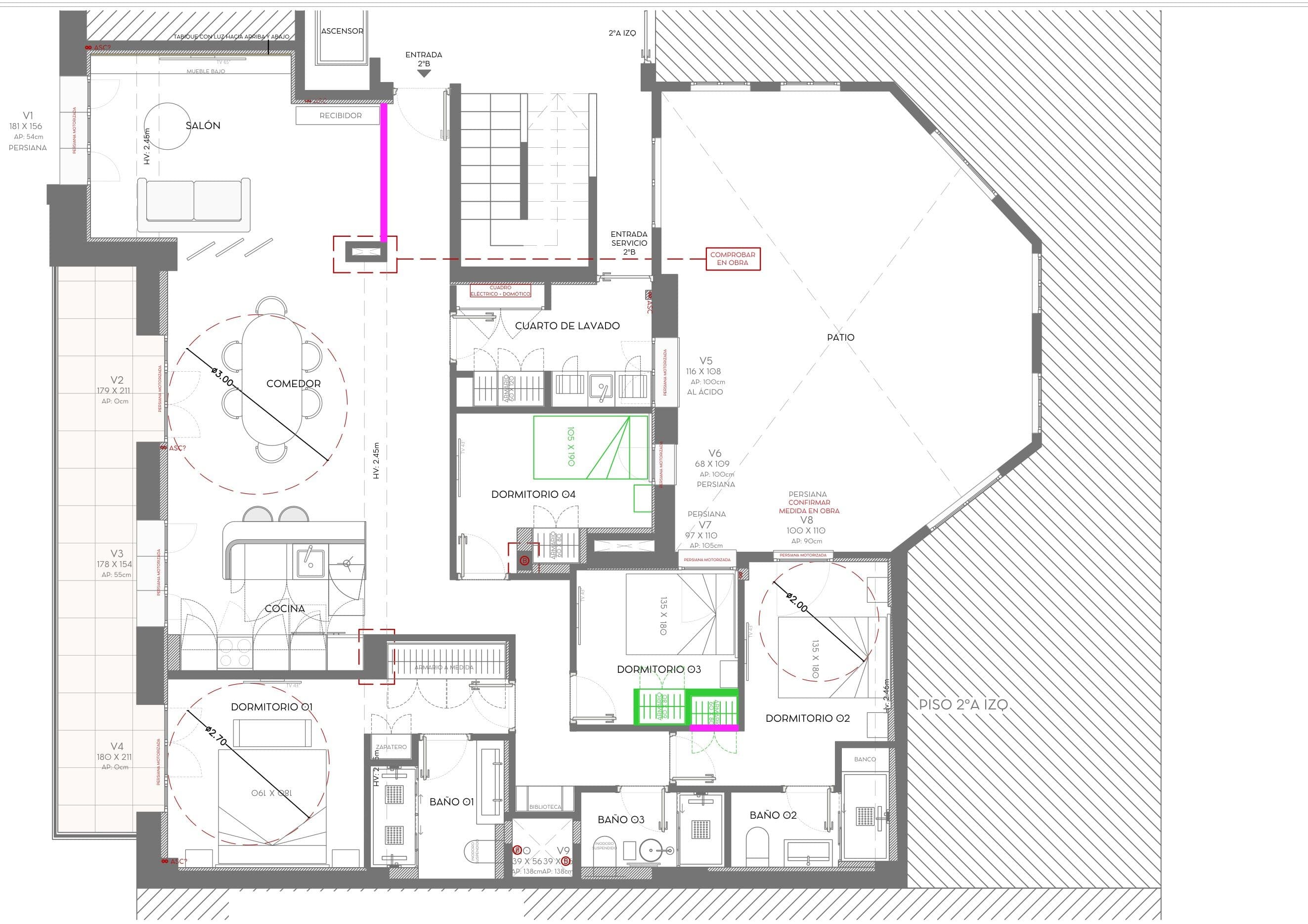 Plano de la propiedad