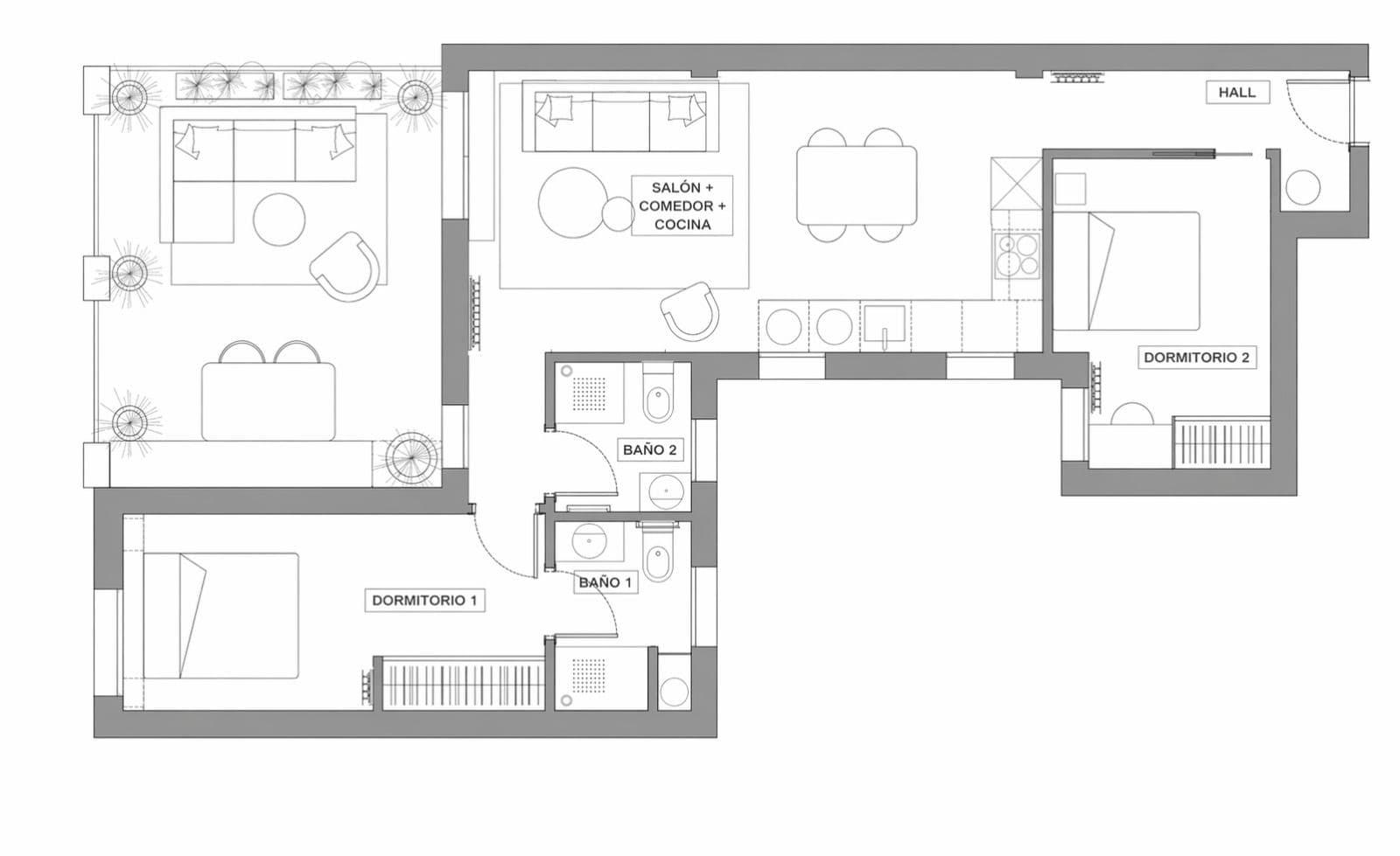 Plano de la propiedad