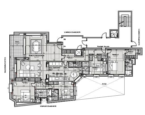 Plano de la propiedad