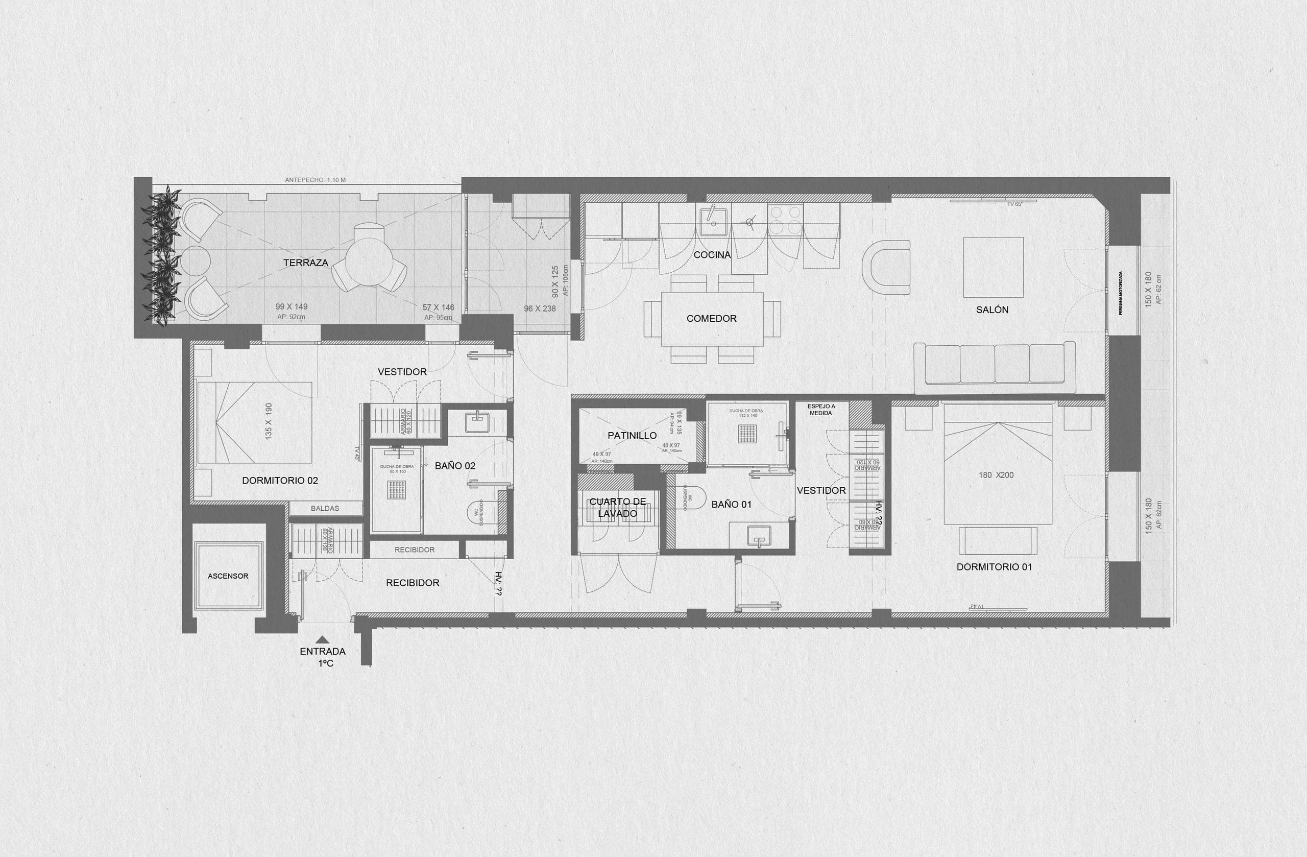 Plano de la propiedad