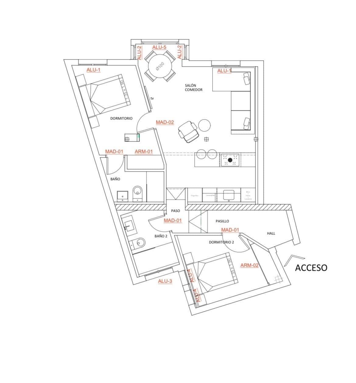Plano de la propiedad