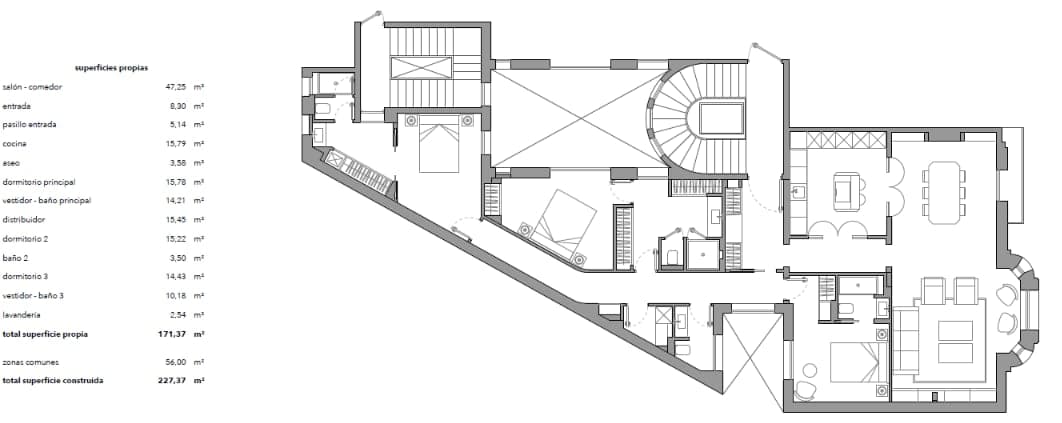Plano de la propiedad