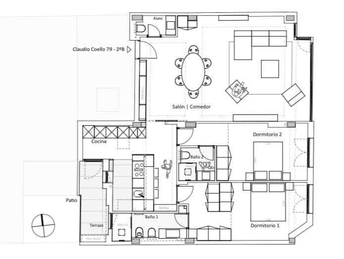 Property floor plan