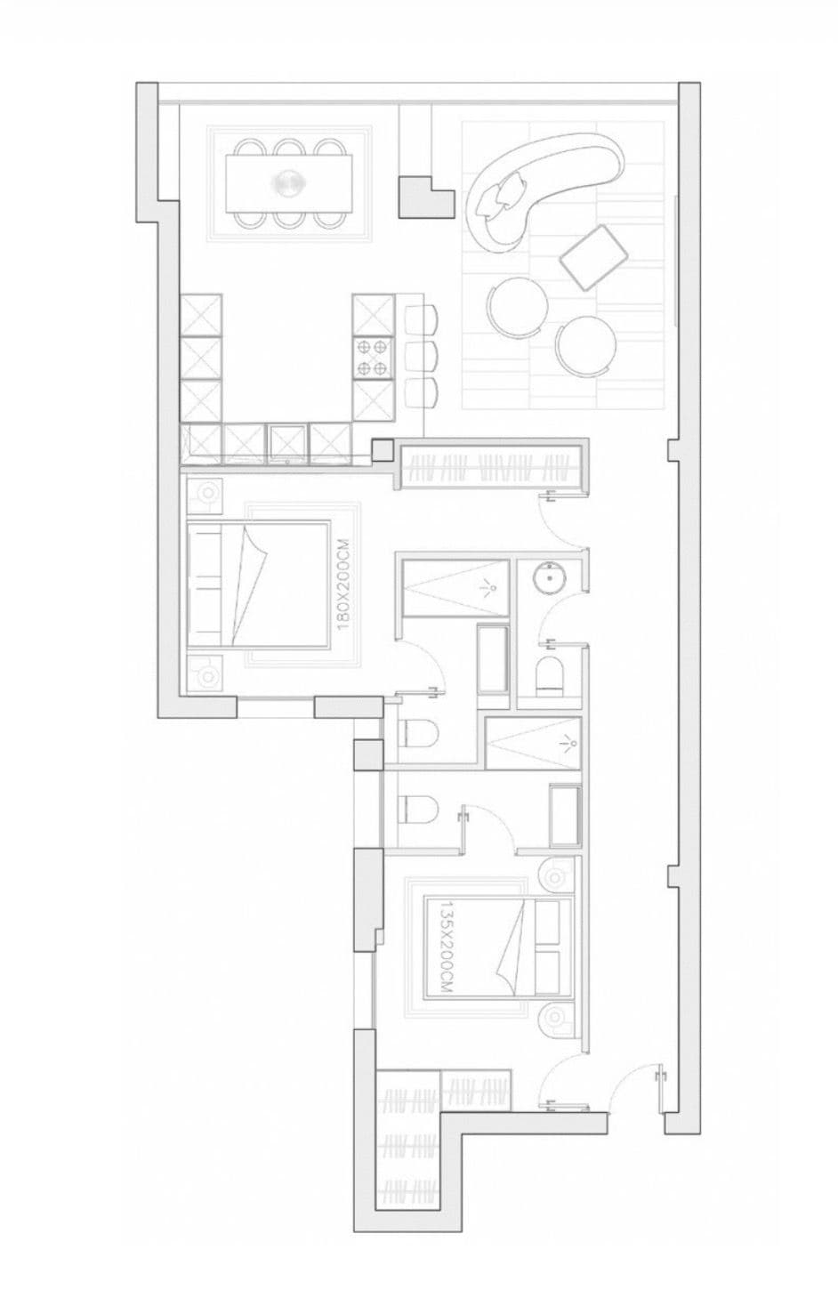 Plano de planta — Finca clásica y vida urbana en La Latina, Barrio de Salamanca - Lista