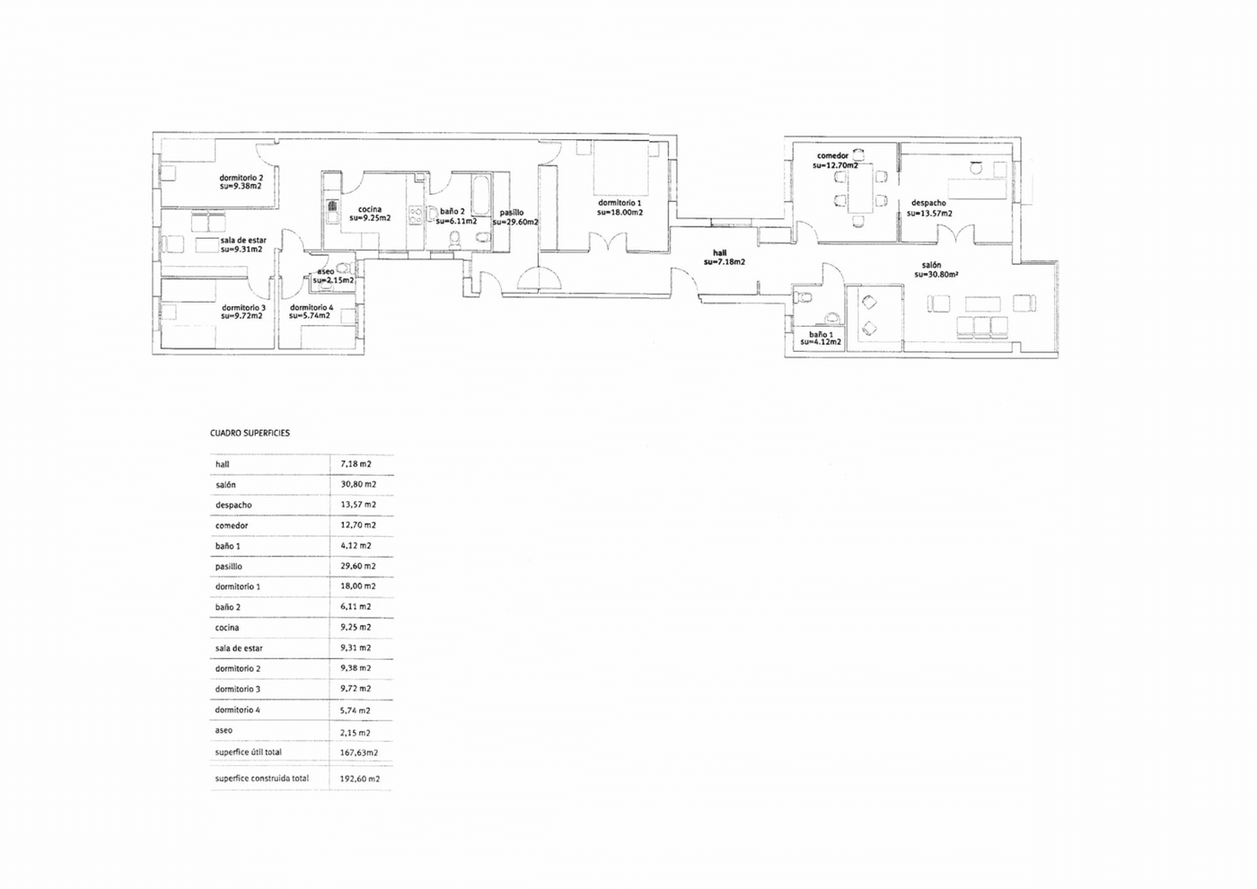Plano de la propiedad