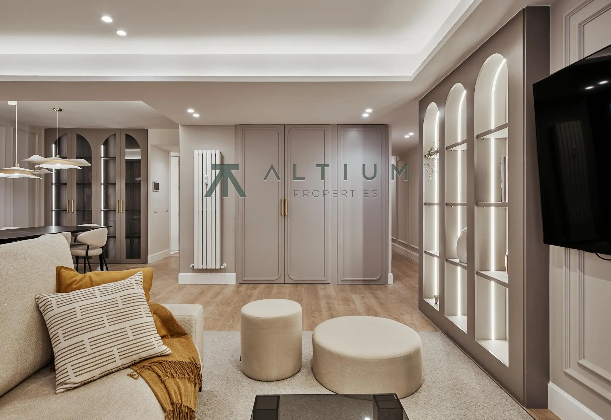 Interior en Castellana — Residencia moderna en una finca clásica de Lista (5 de 19)