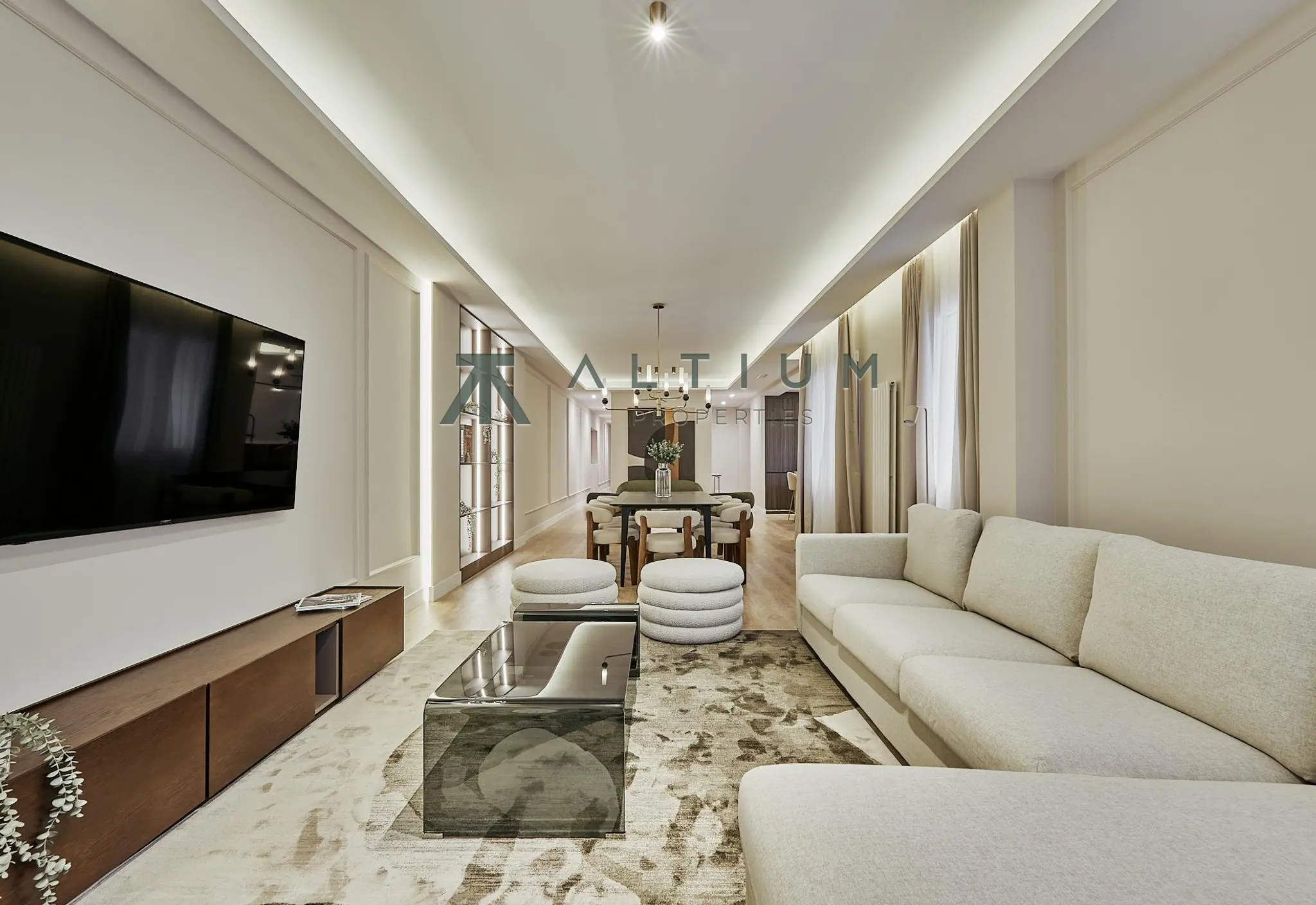 Piso de 3 dormitorios y 219 m2 en Barrio de Salamanca - Lista en venta — Terraza de 40 m² y domótica en Lista