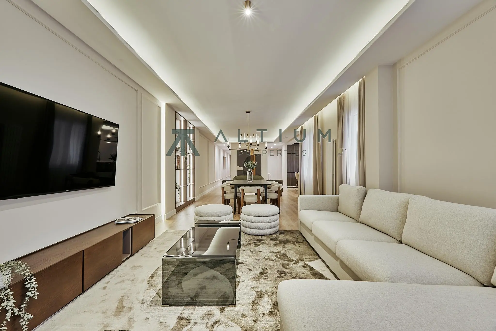 Piso de 3 dormitorios y 219 m2 en Barrio de Salamanca - Lista en venta — Terraza de 40 m² y domótica en Lista