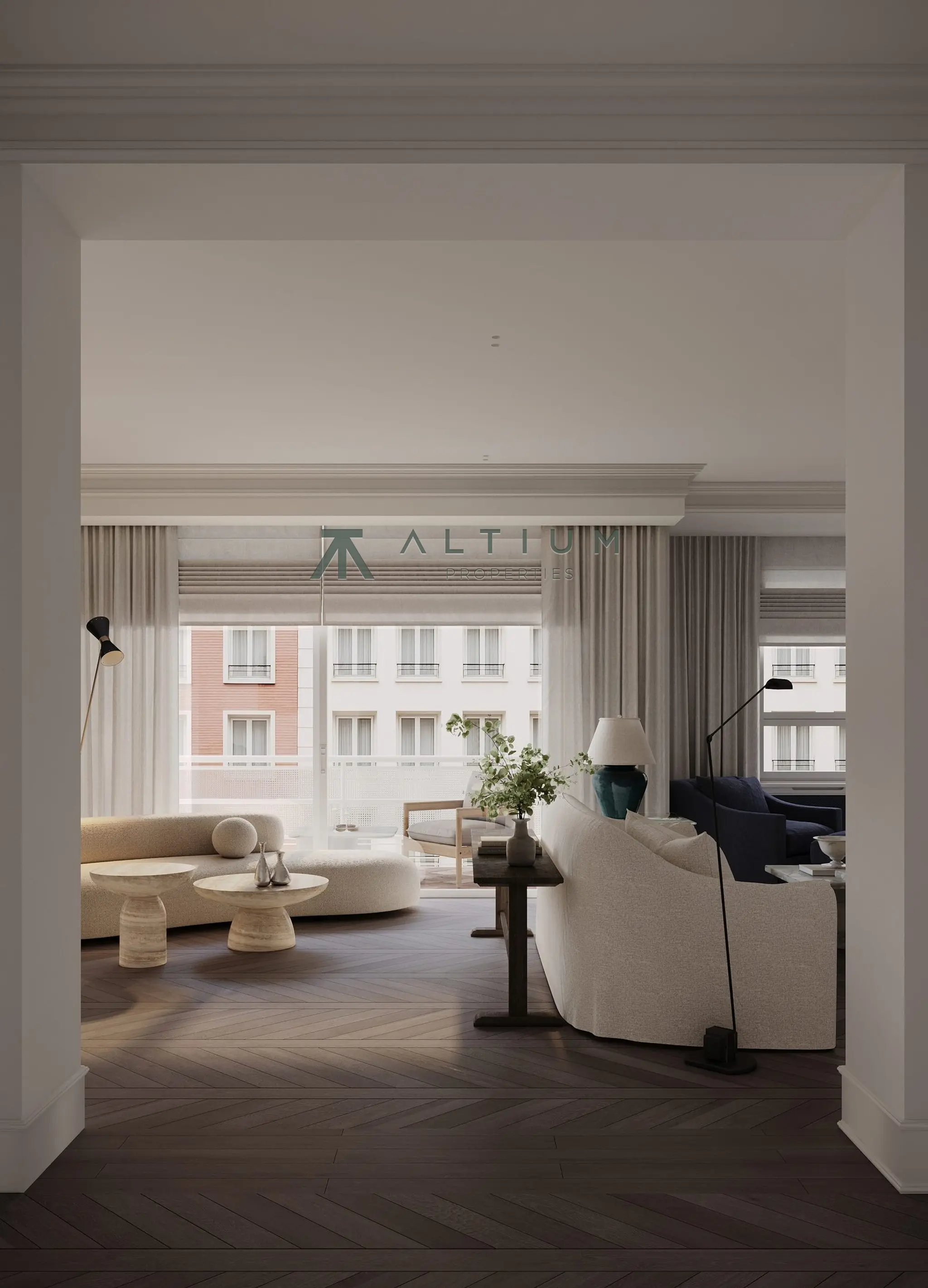 25 m² de terraza y techos de 3,5 metros en Recoletos