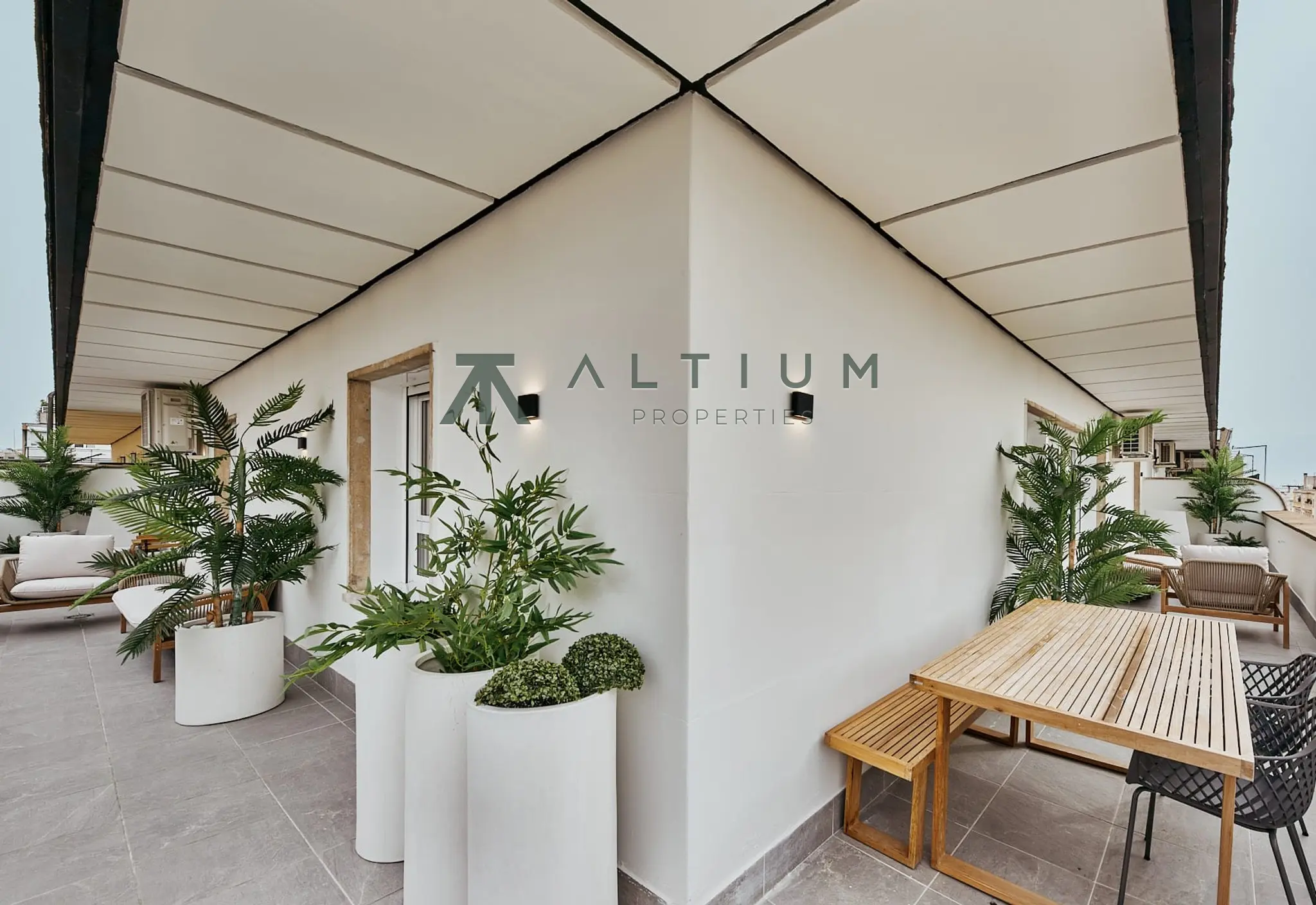 Interior en Lista — Terraza de 55 m² sobre los tejados de Lista (22 de 26)