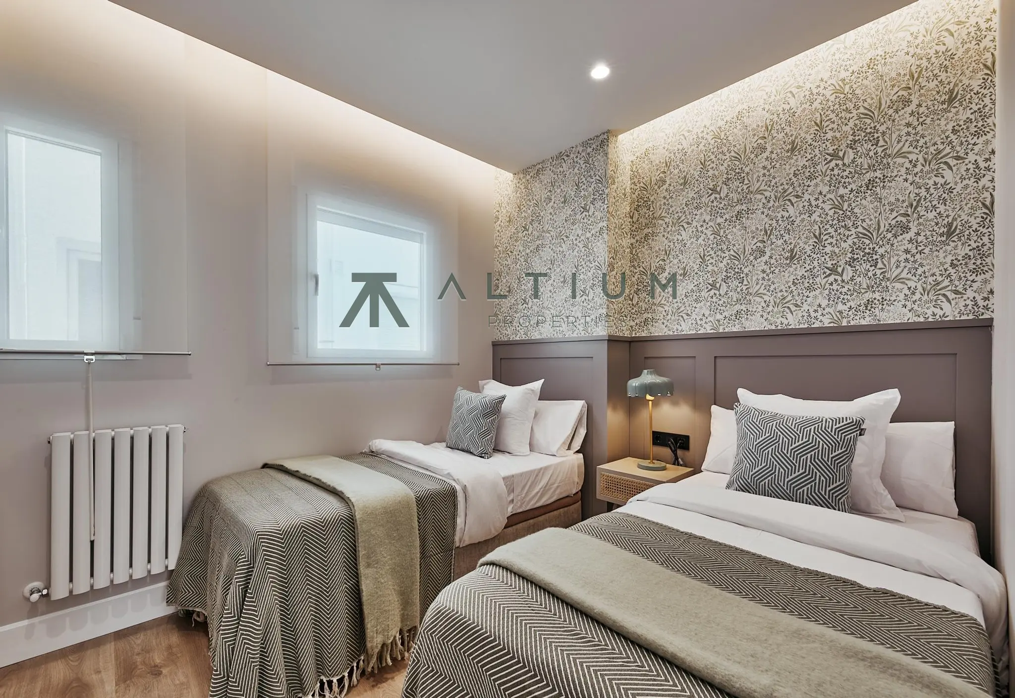 A third-floor home away from the noise