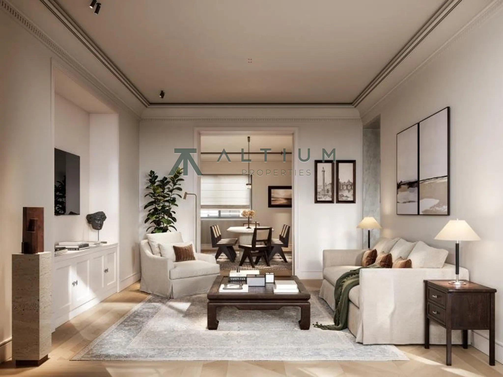 Una gran residencia con tres estancias de recepción en Velázquez