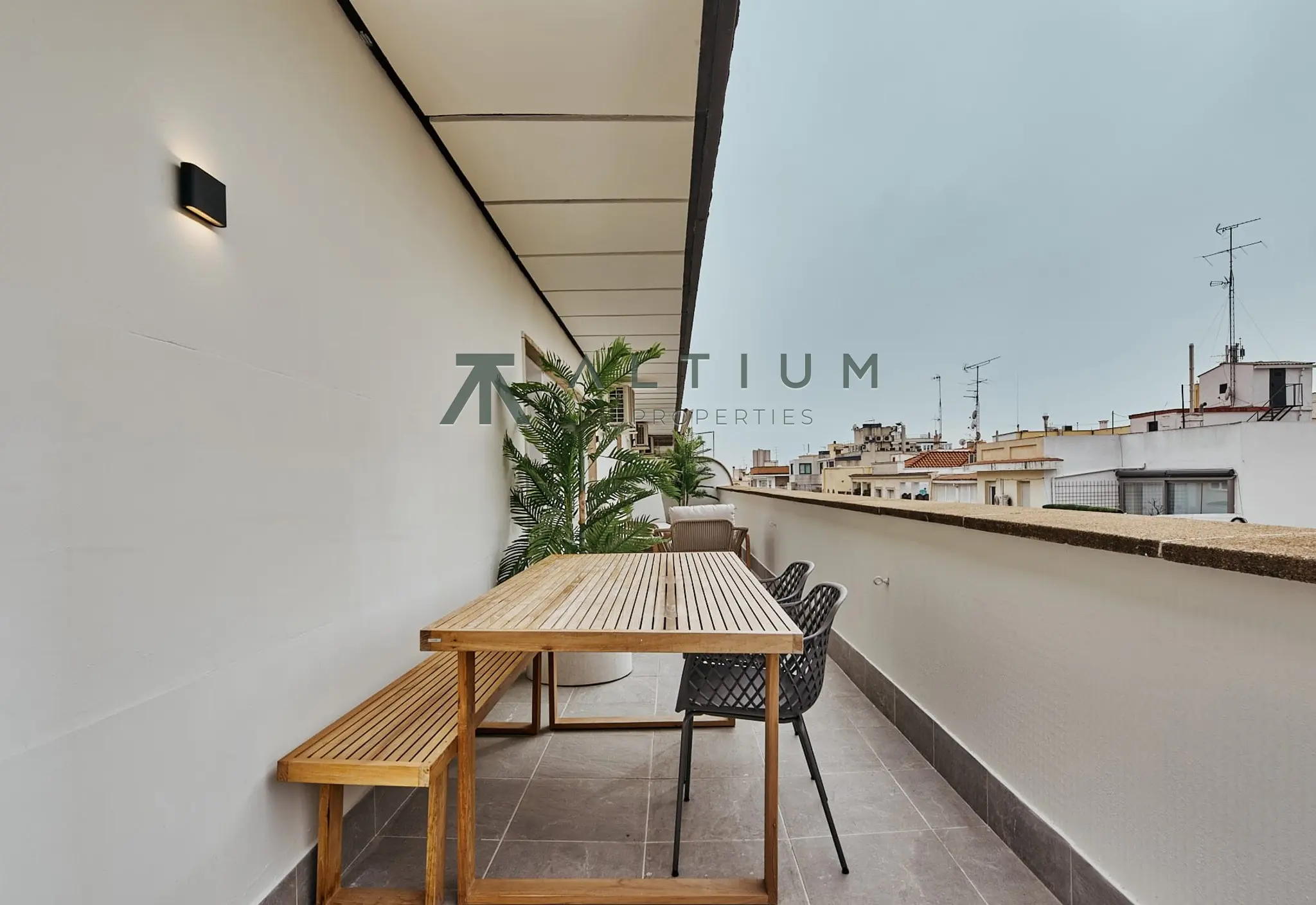 Interior en Lista — Terraza de 55 m² sobre los tejados de Lista (25 de 26)