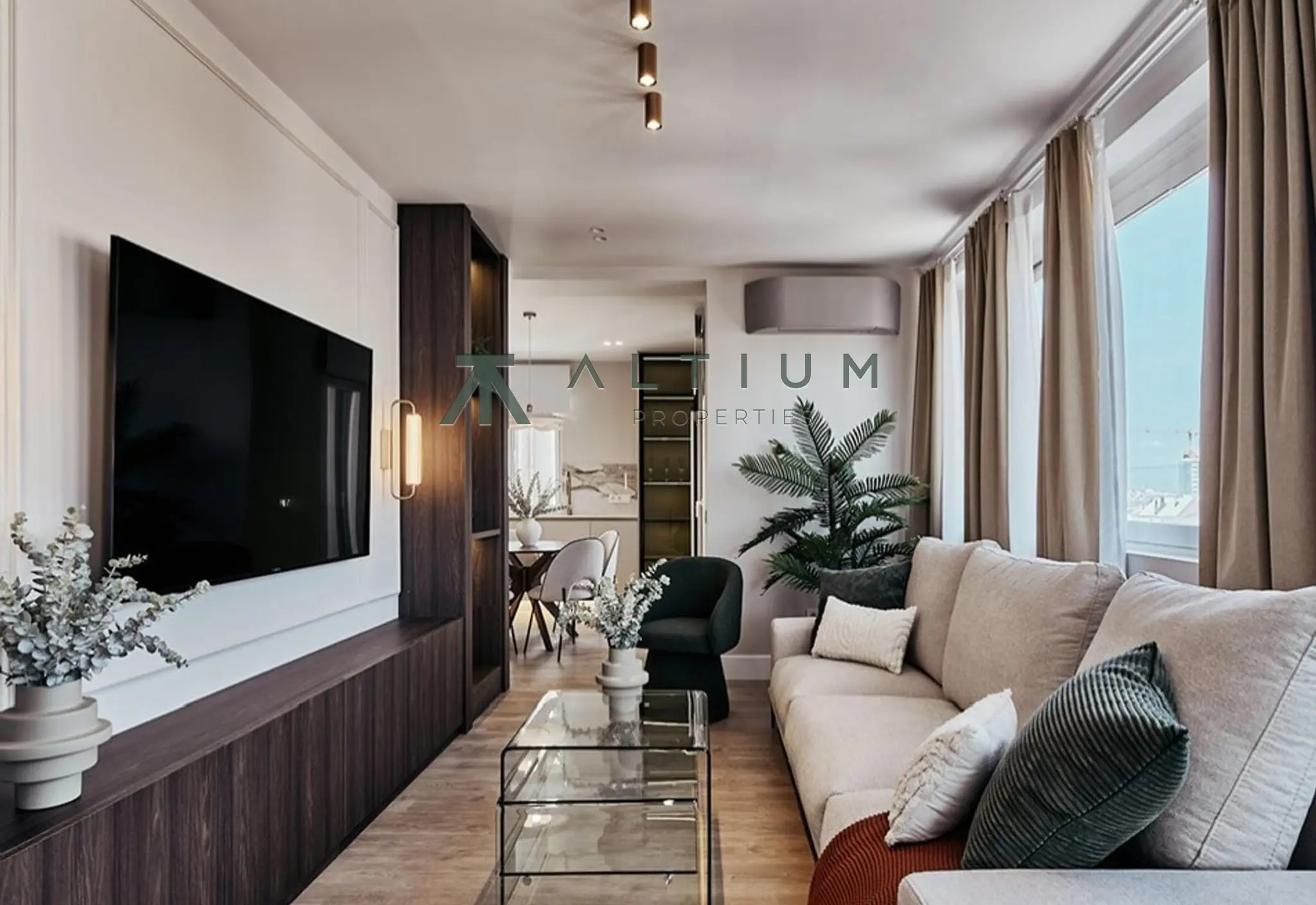 Piso de 3 dormitorios y 146 m2 en Barrio de Salamanca - Lista en venta — Duodécima planta de 146 m² con terrazas en Lista