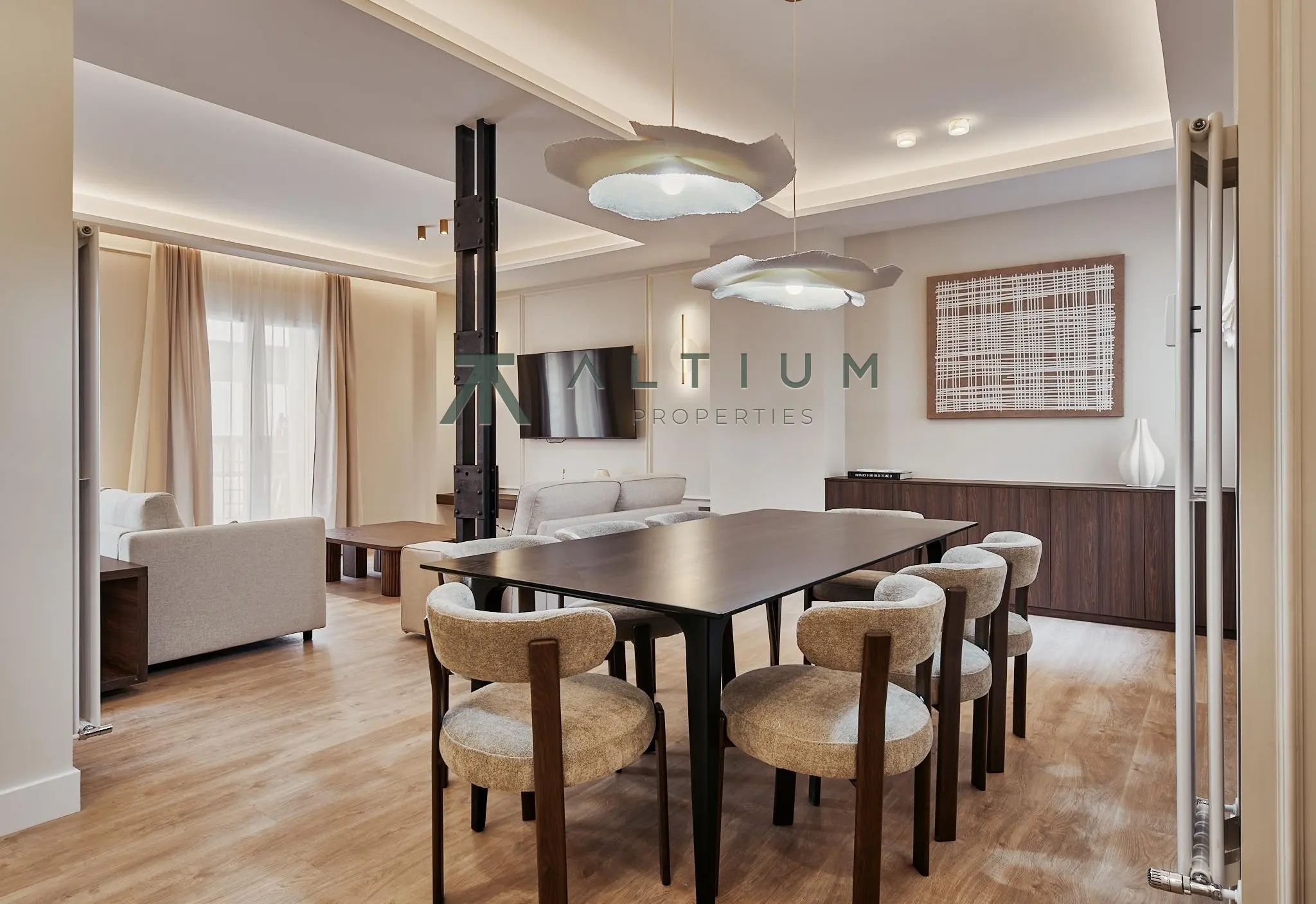 Interior en Castellana — Luz del suroeste sobre el Barrio de Salamanca (14 de 35)