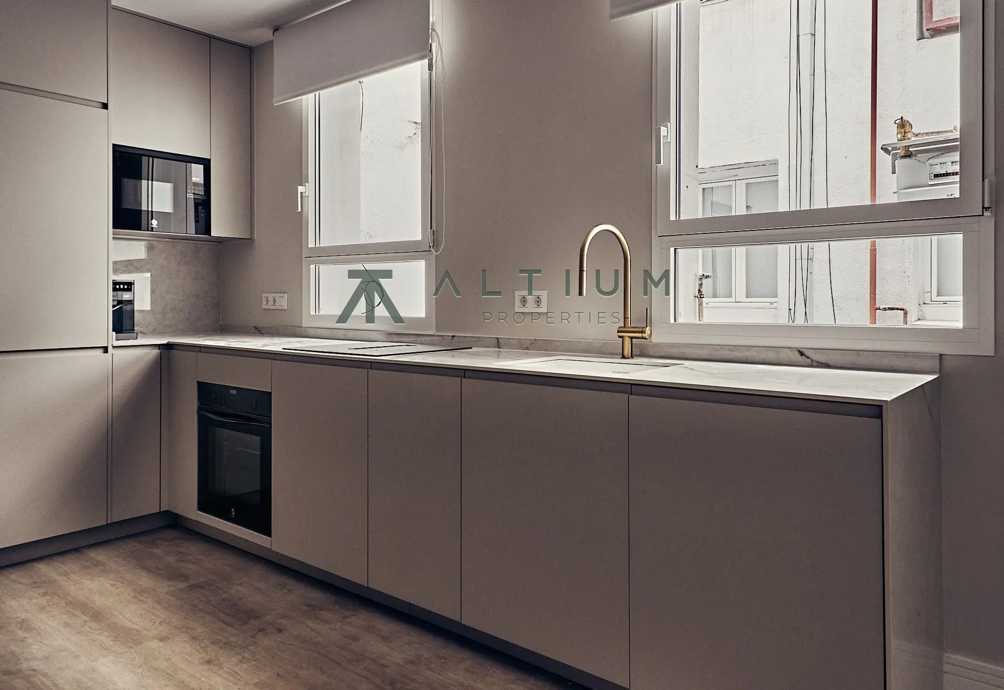 Una vivienda compacta con una distribución especialmente completa