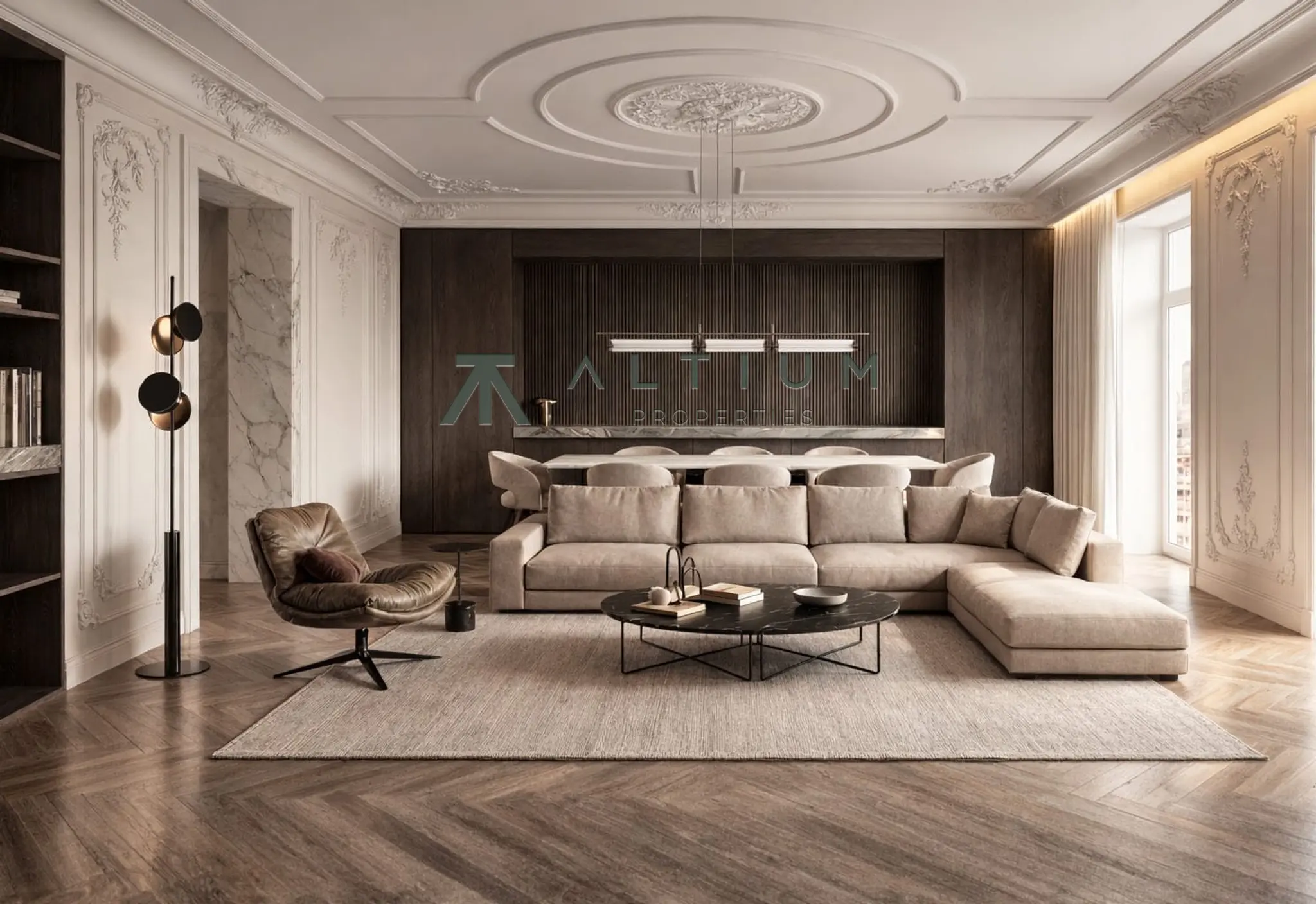 Silencio y elegancia contemporánea en Recoletos