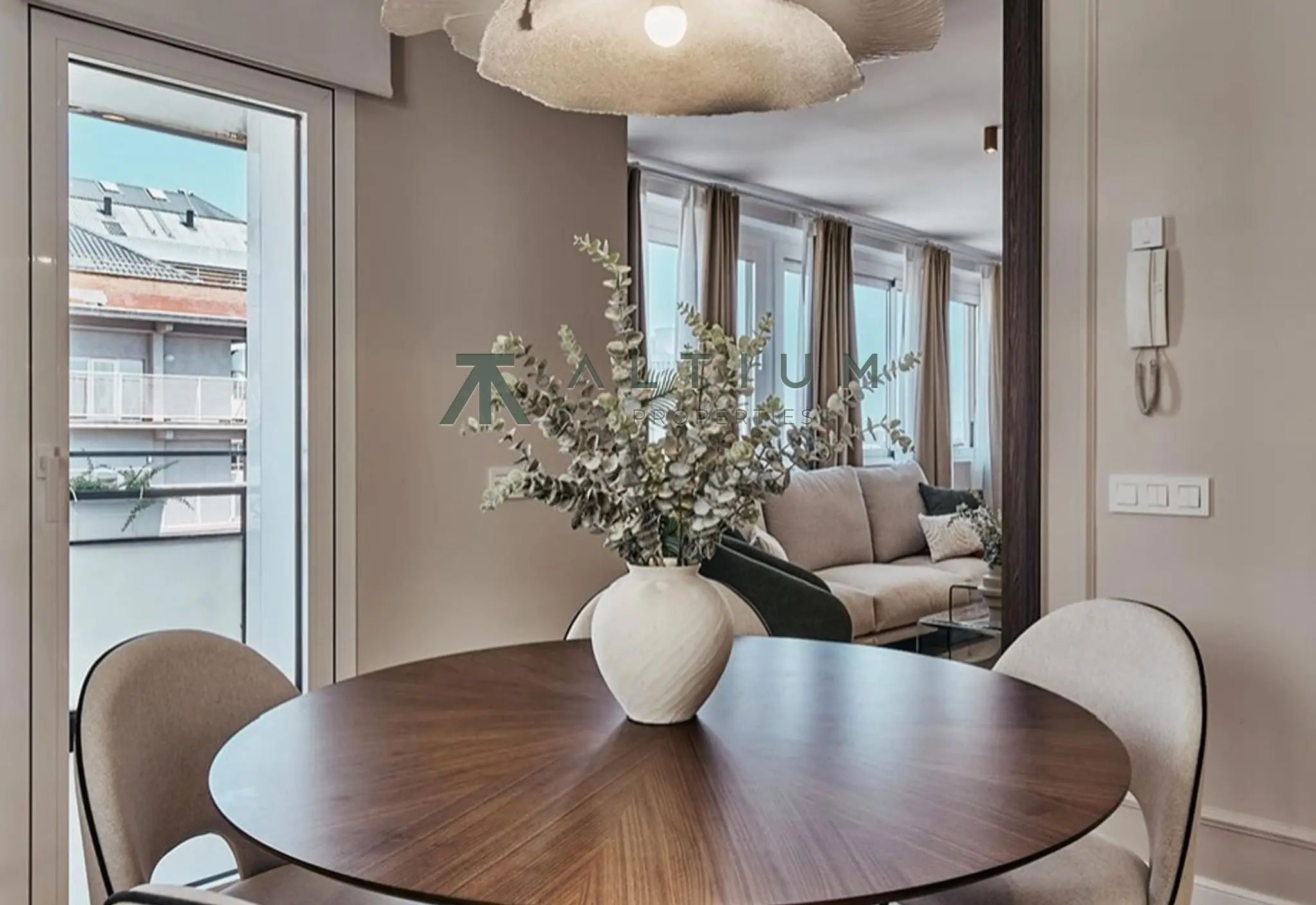 Interior en Lista — Duodécima planta de 146 m² con terrazas en Lista (5 de 16)