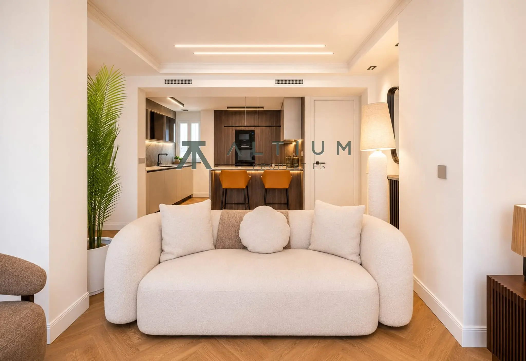 Interior en Goya — Ático con terraza privada y luz de tarde en Goya (8 de 20)