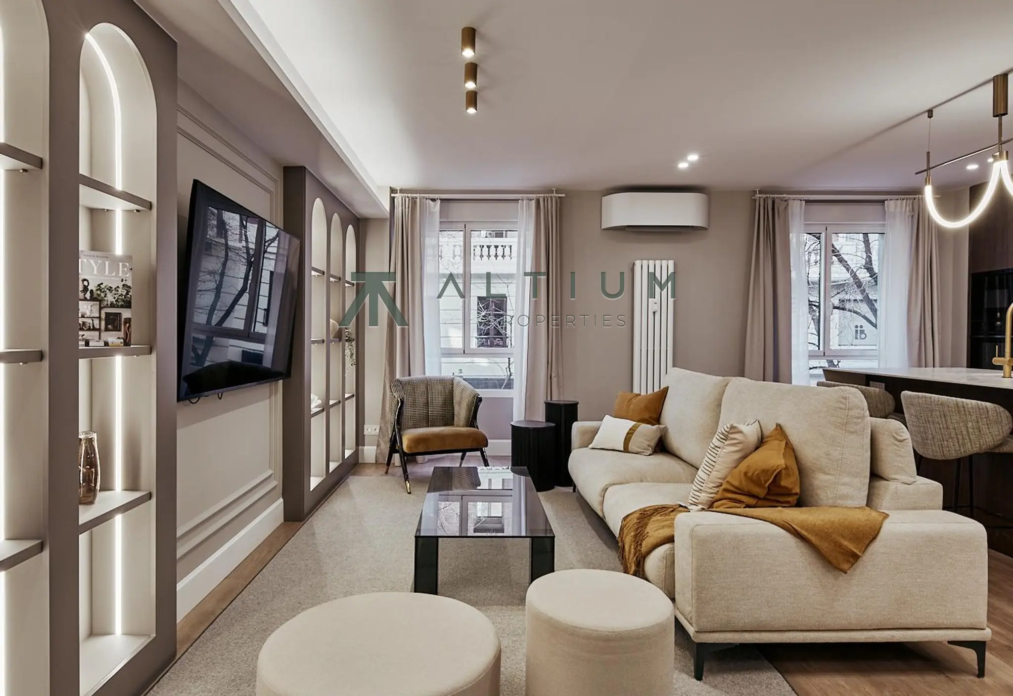 Interior en Castellana — Residencia moderna en una finca clásica de Lista (7 de 19)