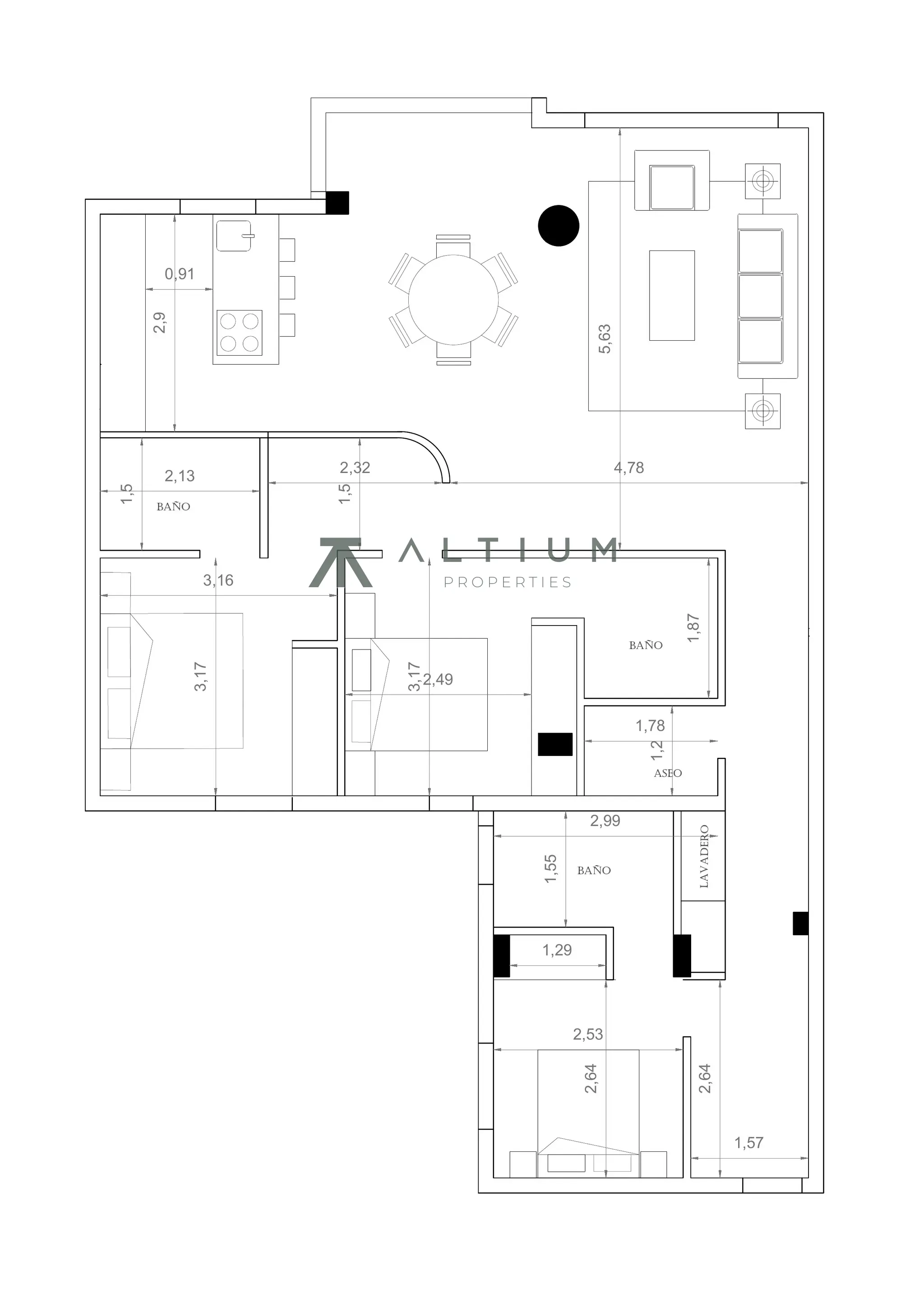 Tres suites y luz de tarde en Lista