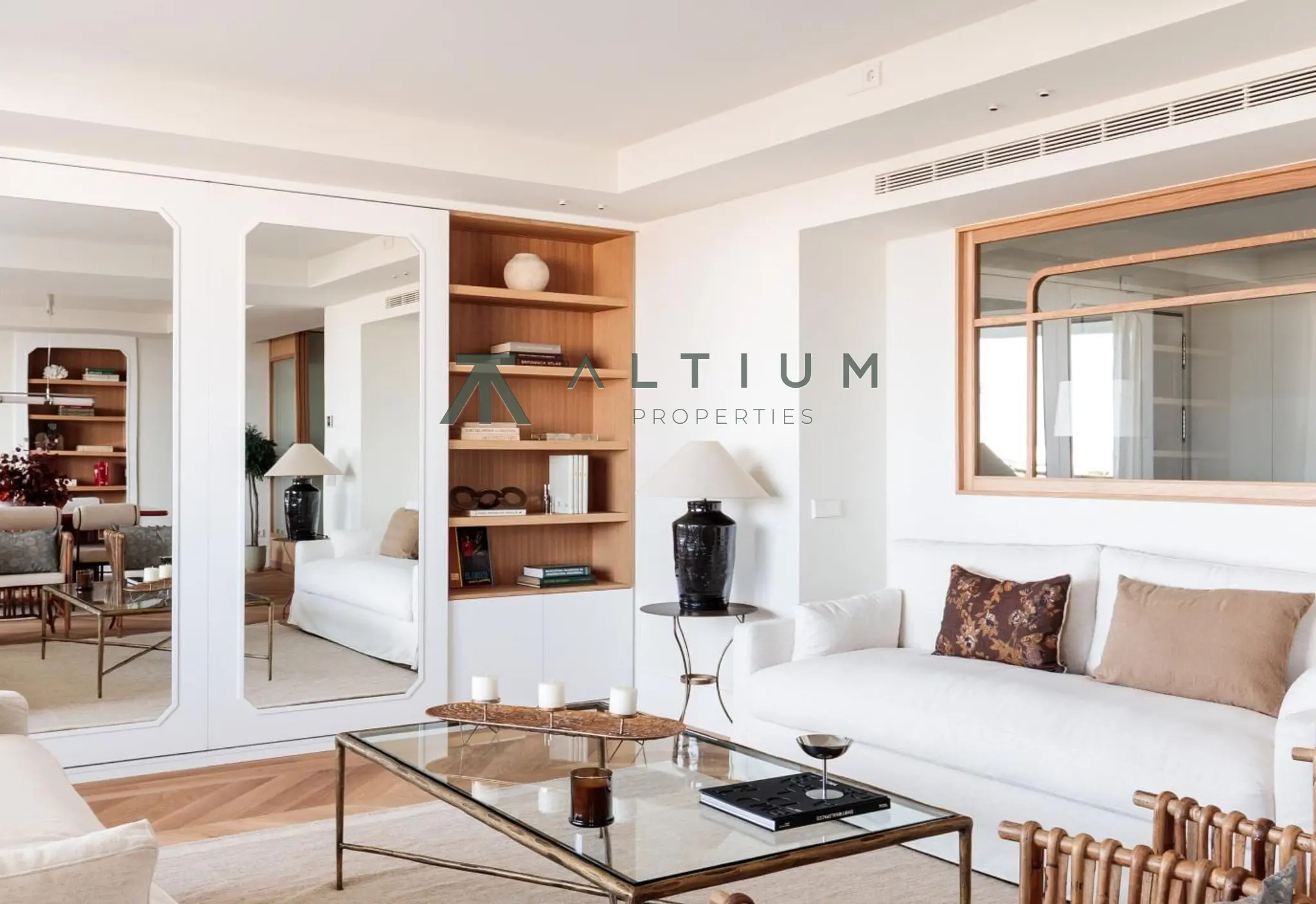 Octava planta, terraza sur y vistas abiertas en Lista