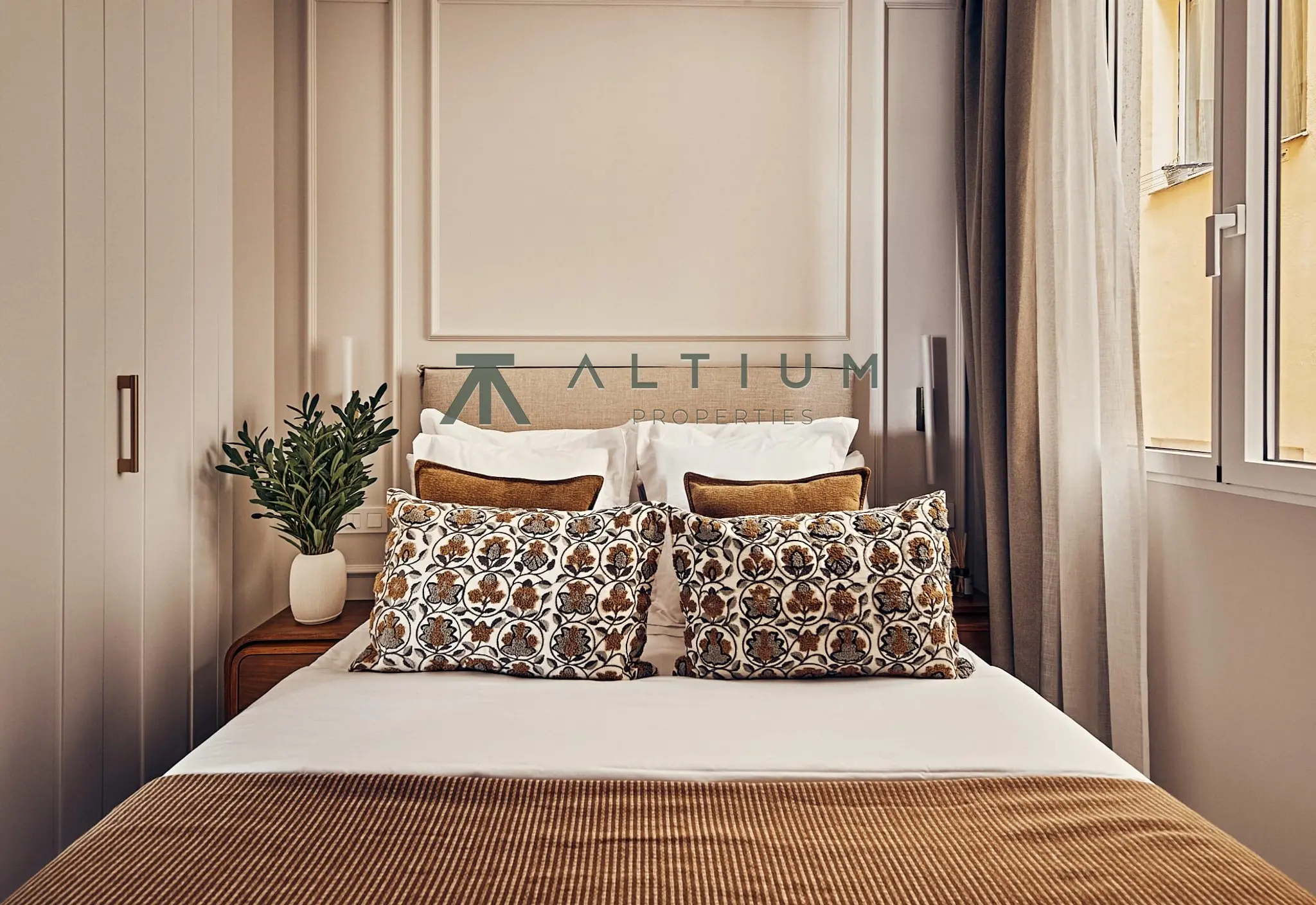 54 m² pensados al detalle para dos dormitorios en Lista