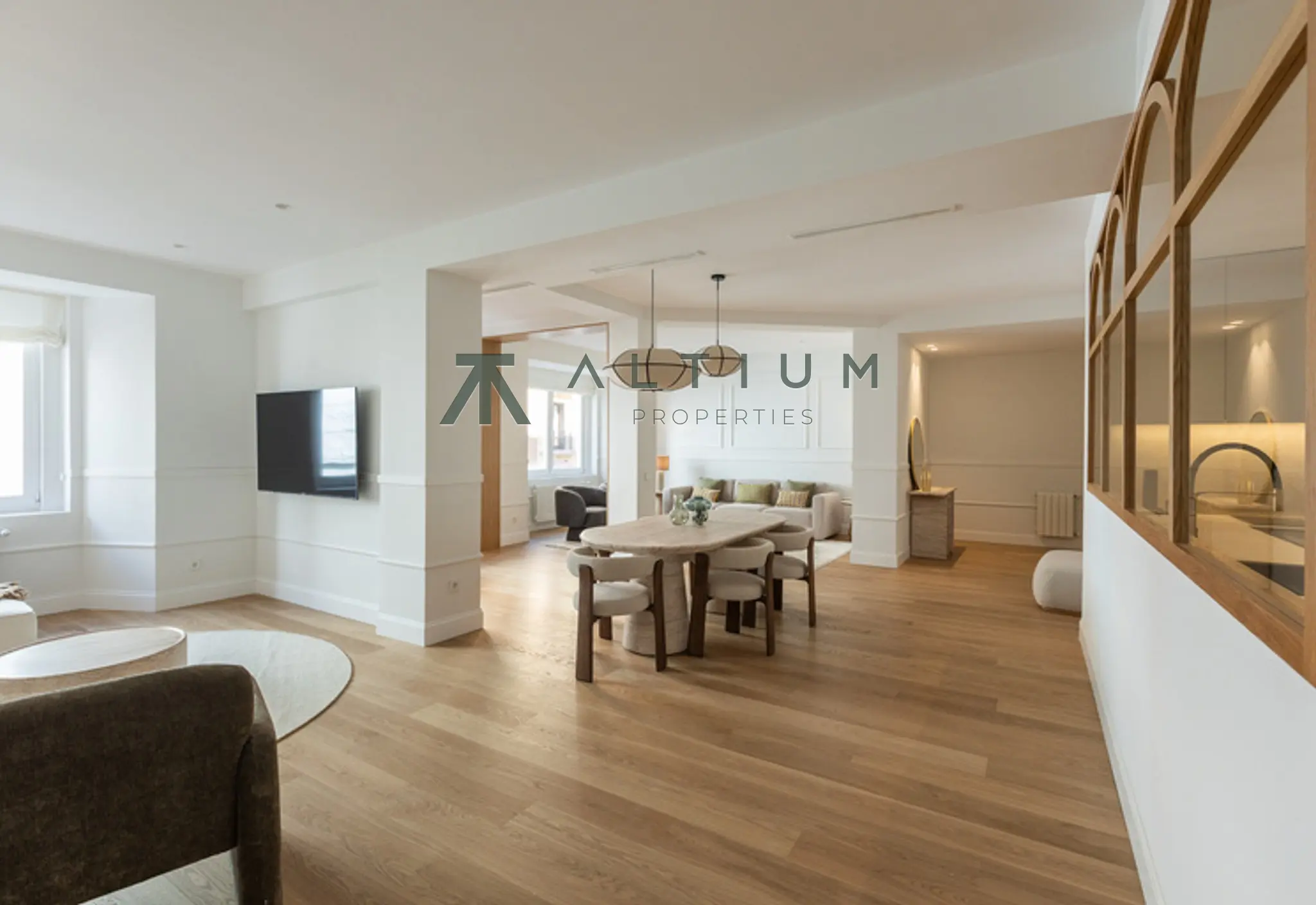 Tres terrazas y diseño contemporáneo en Recoletos