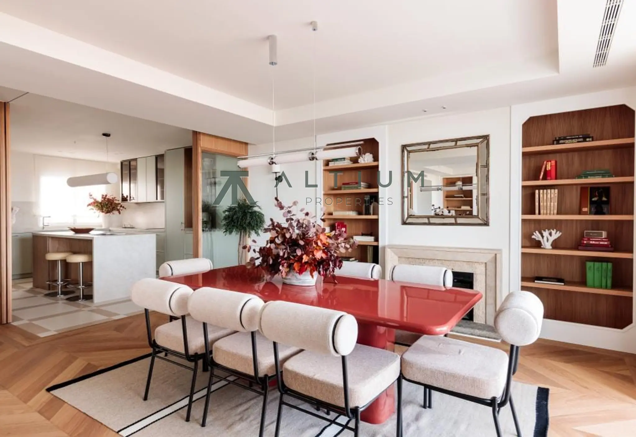 Octava planta, terraza sur y vistas abiertas en Lista