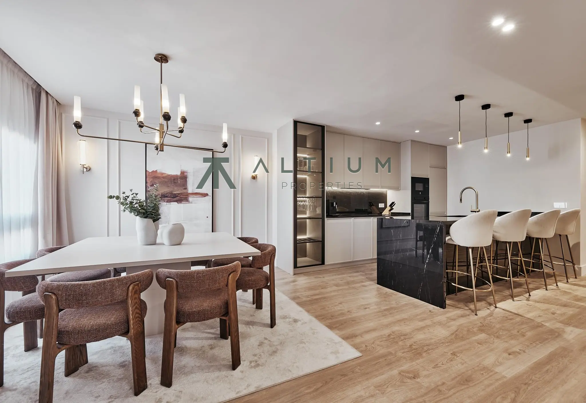 Interior en Castellana — Sexta planta, luz y escala residencial en Castellana (4 de 13)