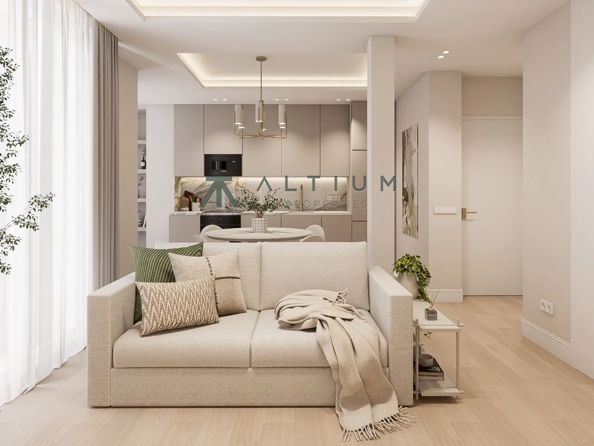 Tres suites con vestidor y garaje en una quinta planta de Lista