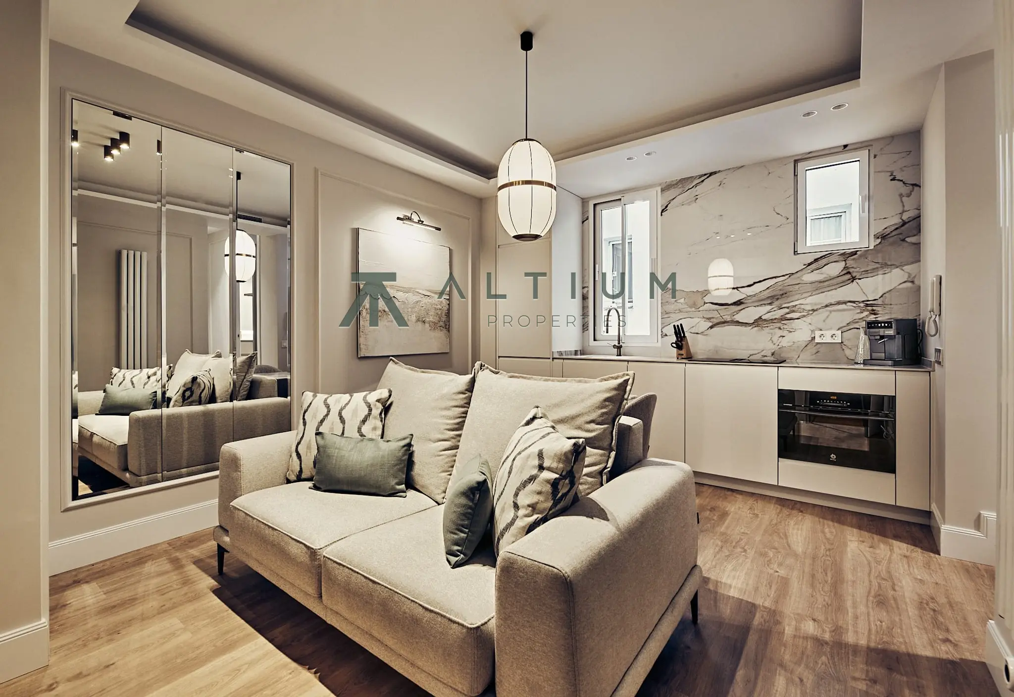 57 m² con una distribución sorprendentemente completa en Castellana