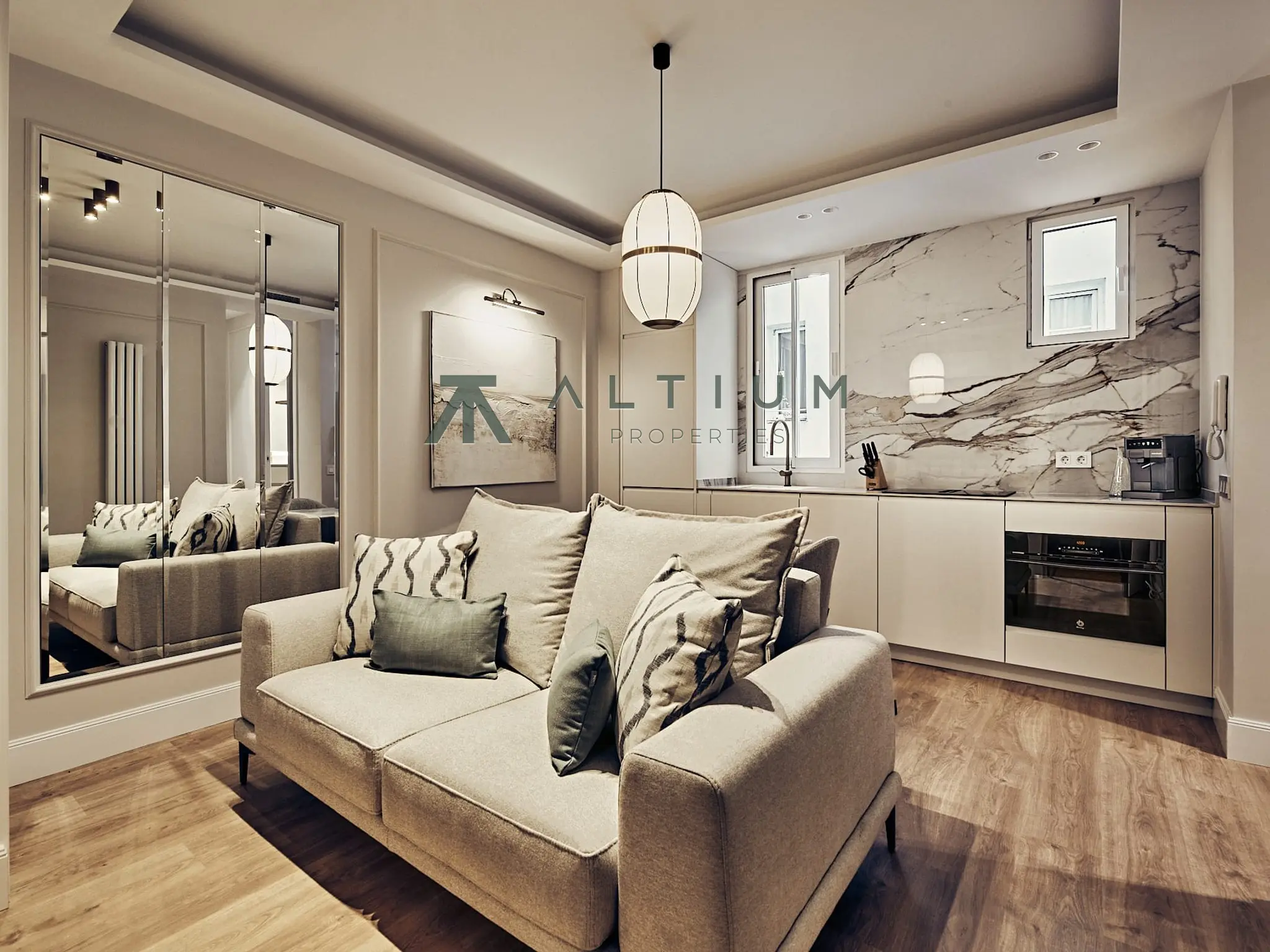 57 m² con una distribución sorprendentemente completa en Castellana