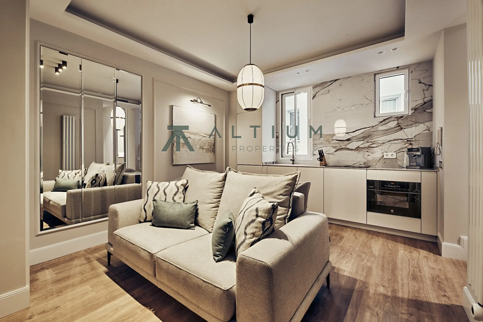 57 m² con una distribución sorprendentemente completa en Castellana