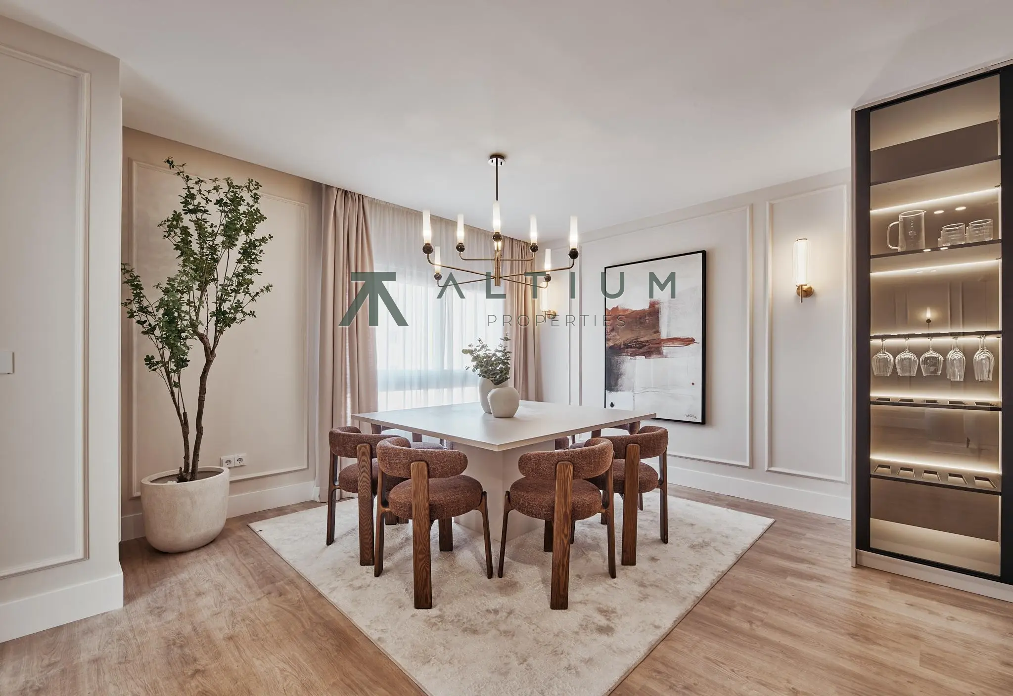 Interior en Castellana — Sexta planta, luz y escala residencial en Castellana (5 de 13)