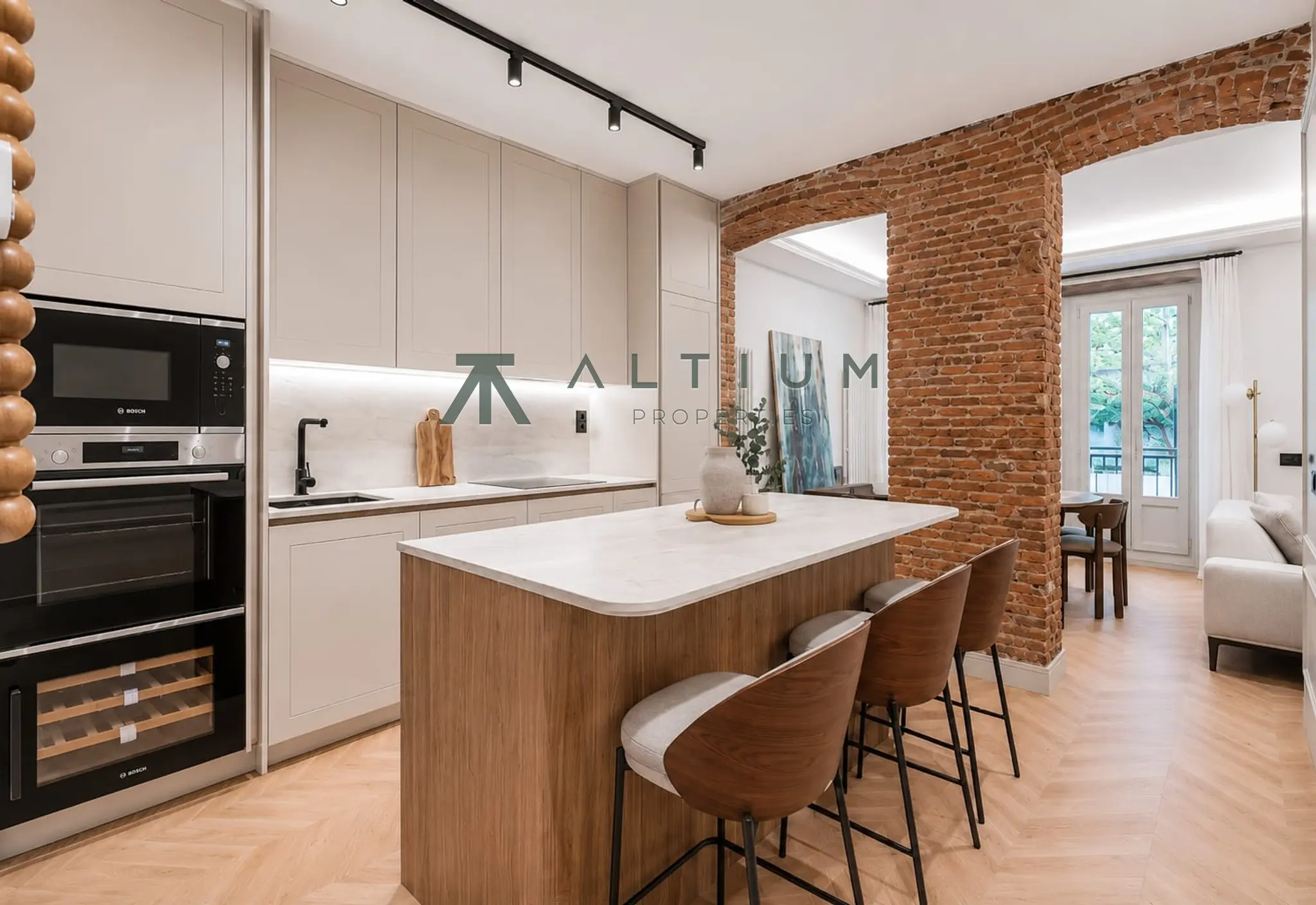 Interior en Goya — Arquitectura clásica y estilo contemporáneo en Lista (5 de 16)