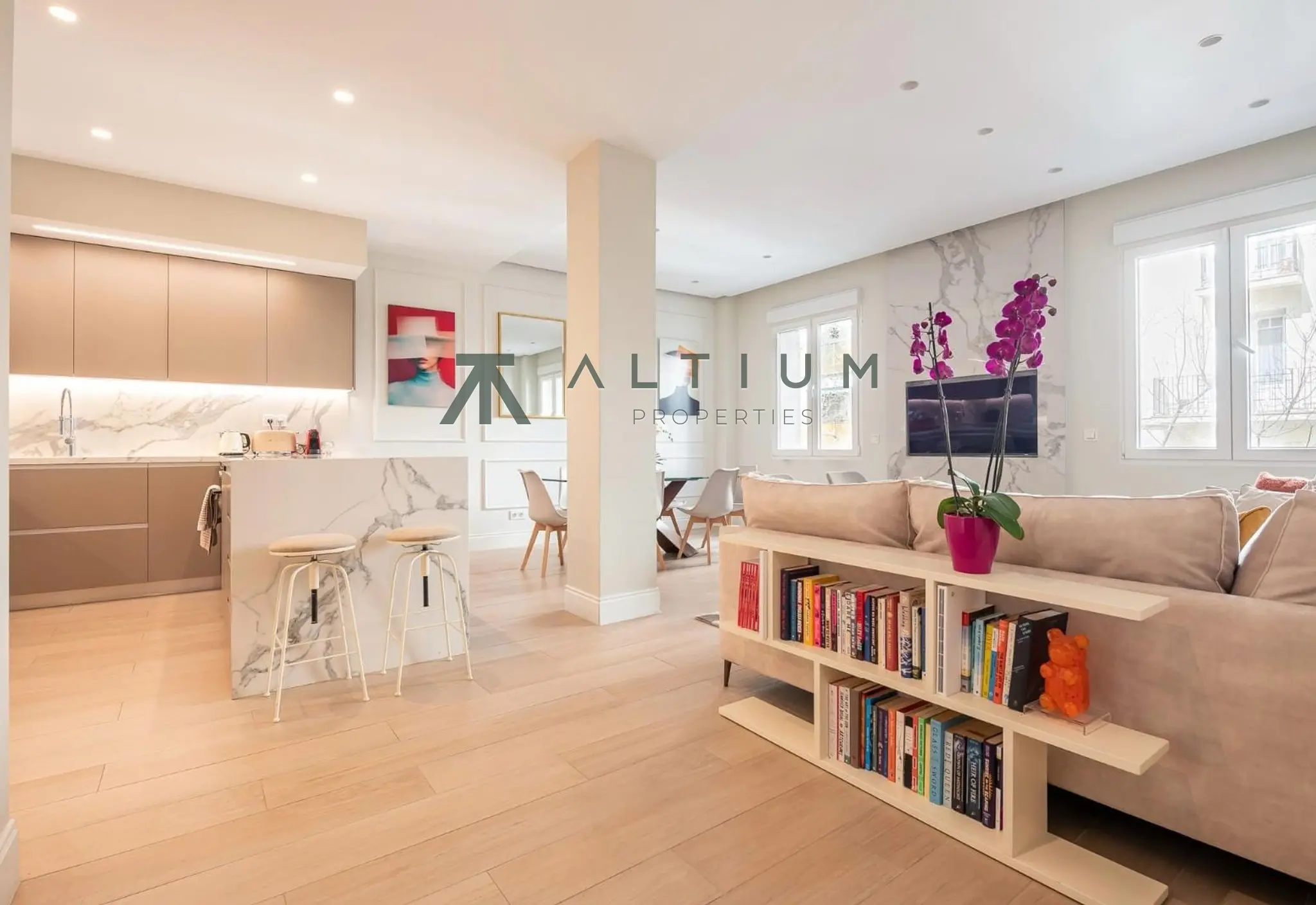 Interior en Recoletos — Confort contemporáneo en pleno Recoletos (8 de 36)
