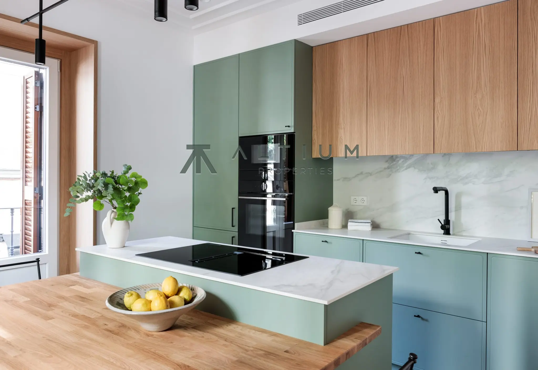 Doble orientación y luz exterior en 115 m²