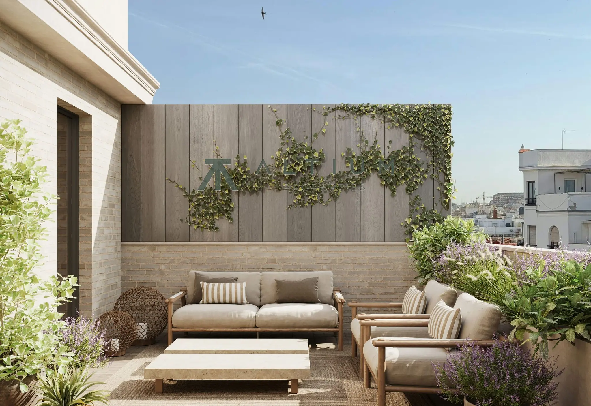 Ático con terraza para crear en Recoletos