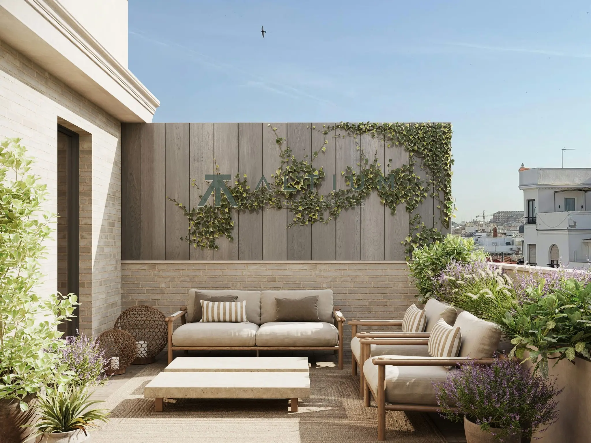 Ático con terraza para crear en Recoletos