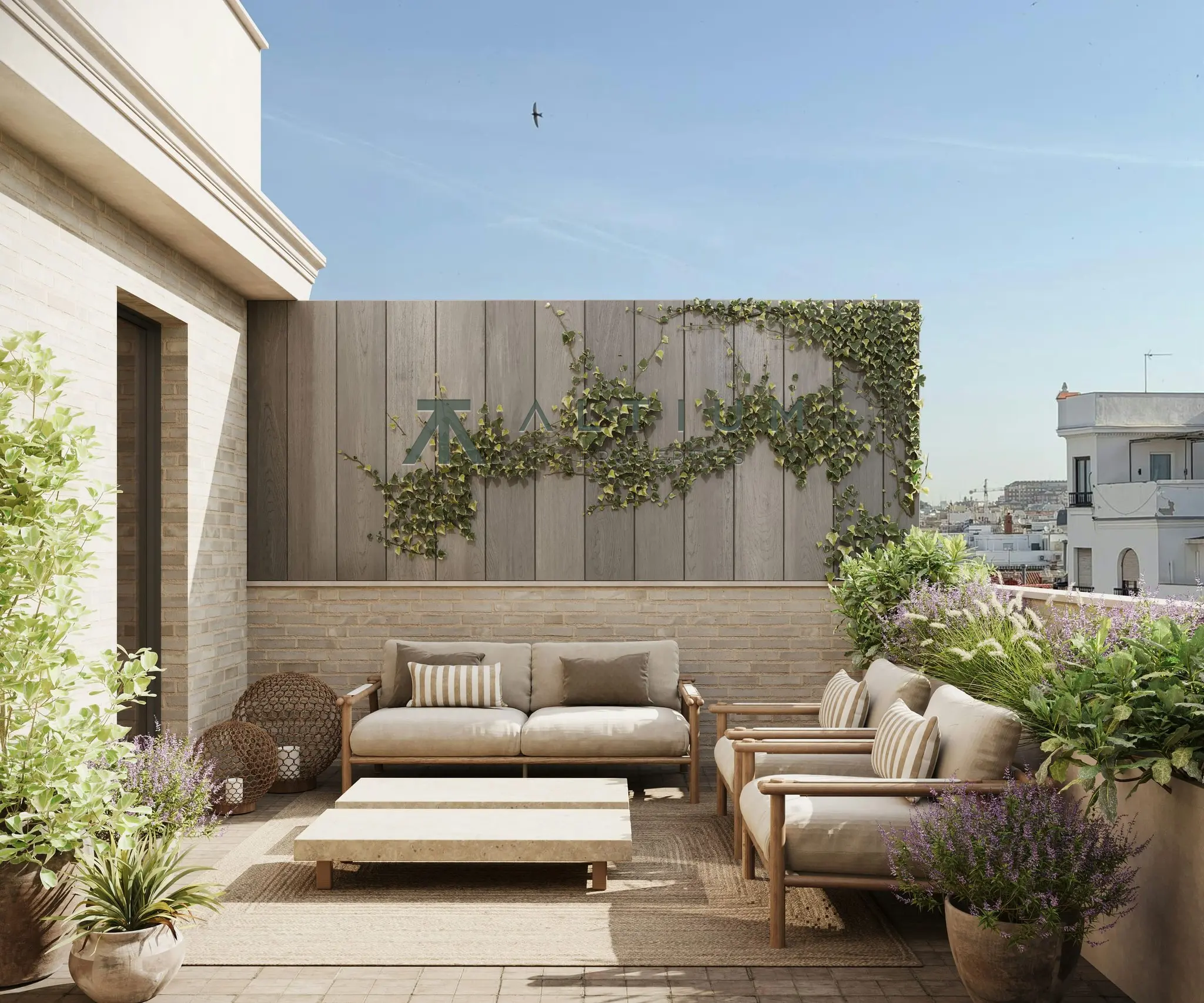 Ático con terraza para crear en Recoletos