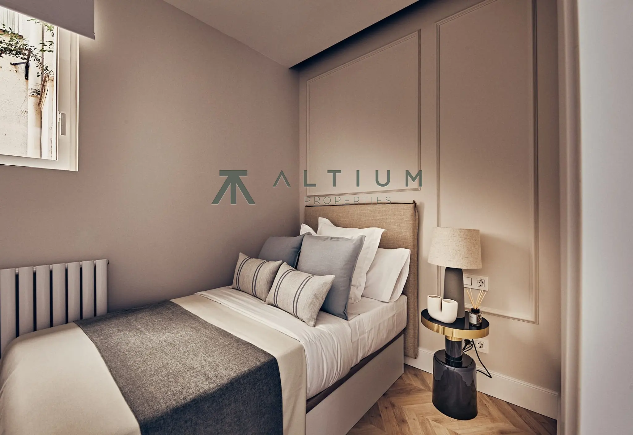 54 m² pensados al detalle para dos dormitorios en Lista